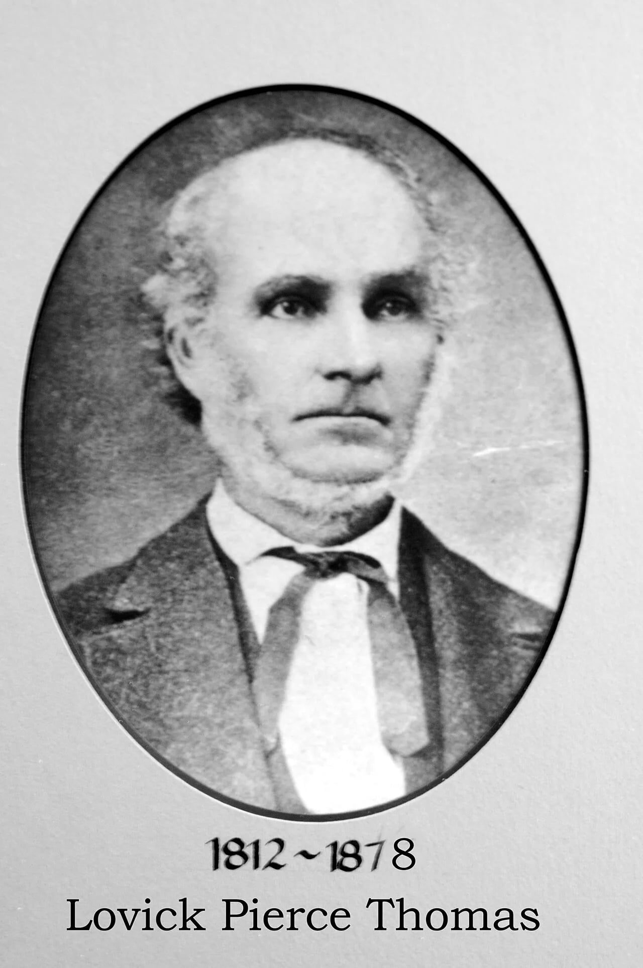 Portrait of Lovick Pierce Thomas, I (1812–1878) – memorial page