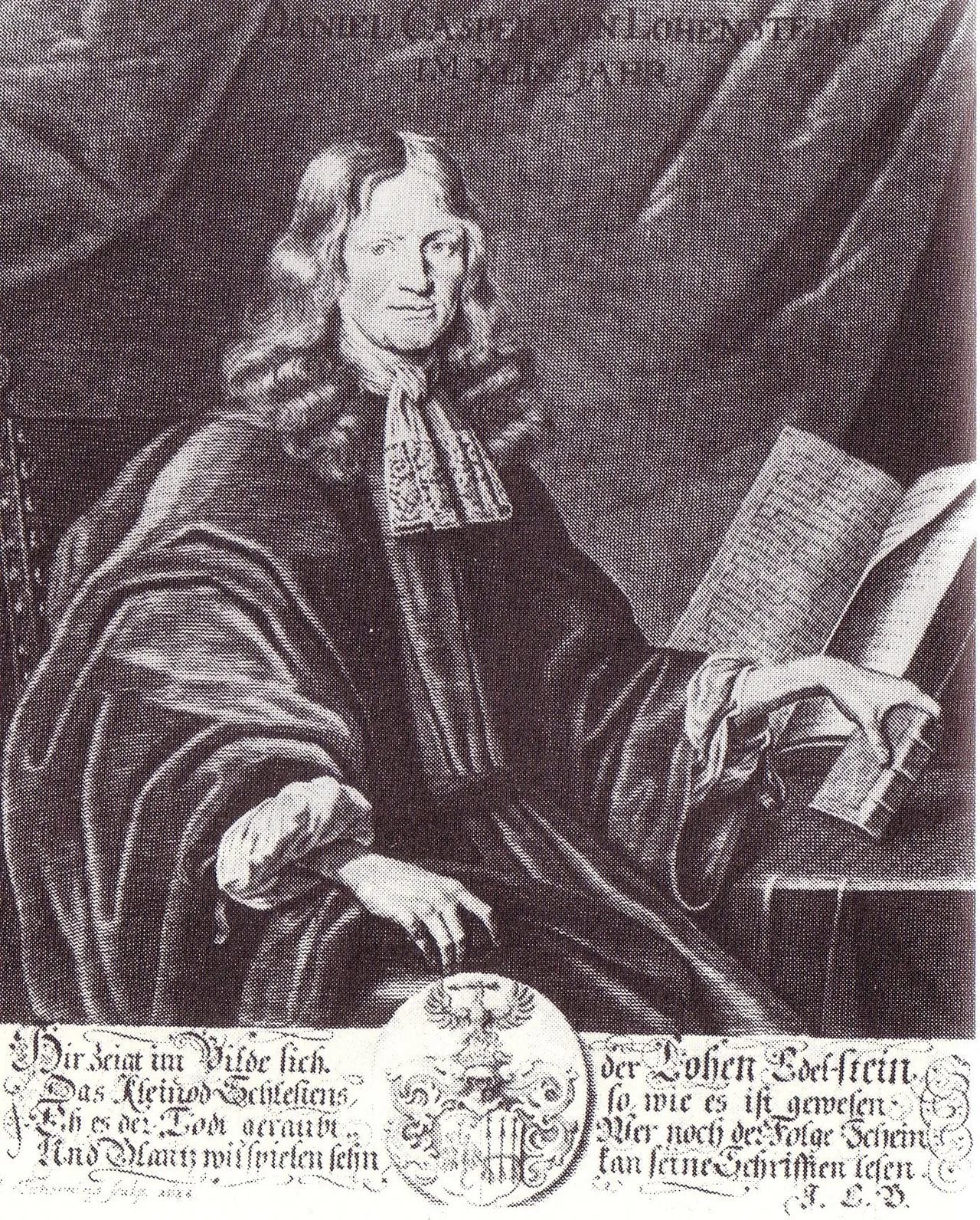 Portrait of Daniel Casper von Lohenstein (1635–1683) – memorial page