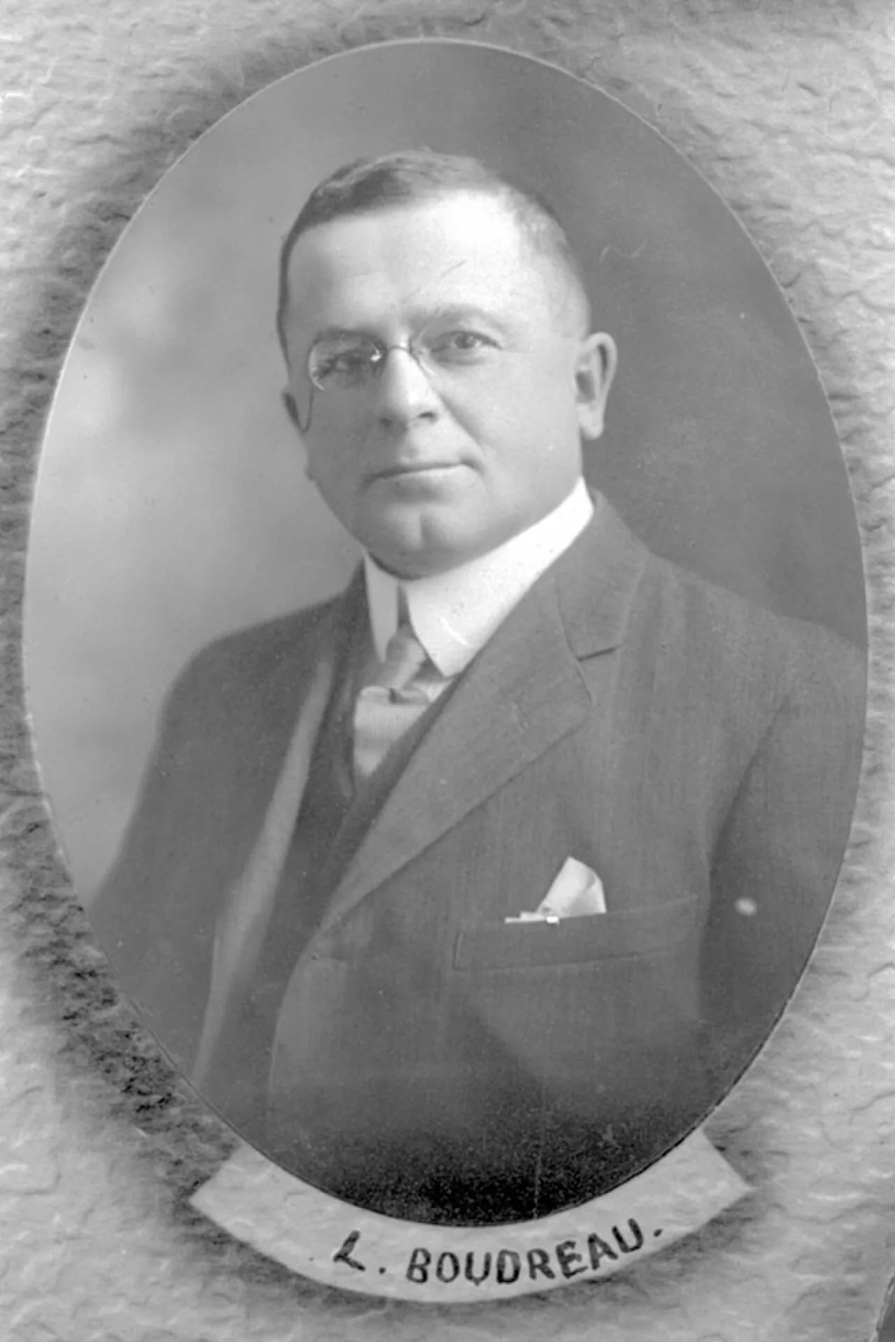 Portrait of Lucien Boudreau (1874–1962) – memorial page