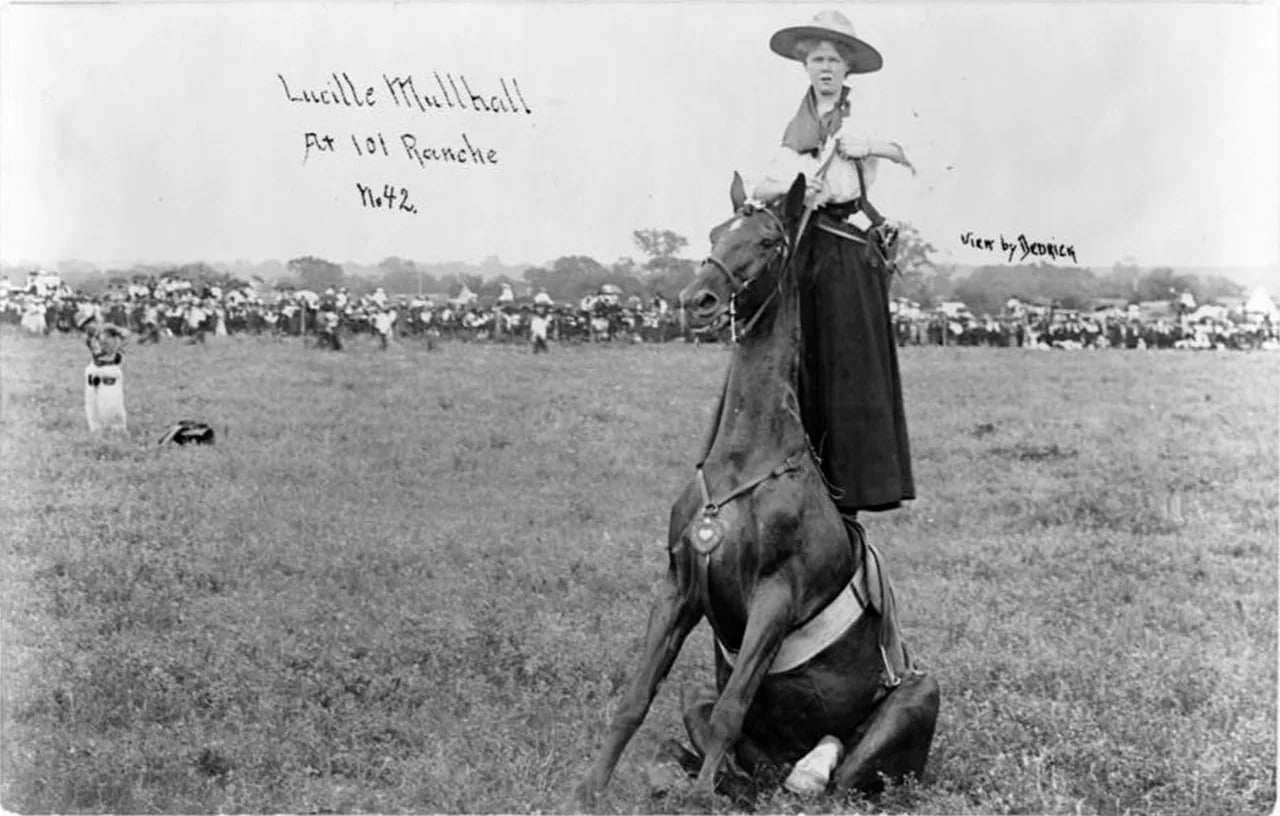 Portrait of Lucille Mulhall (1885–1940) – memorial page