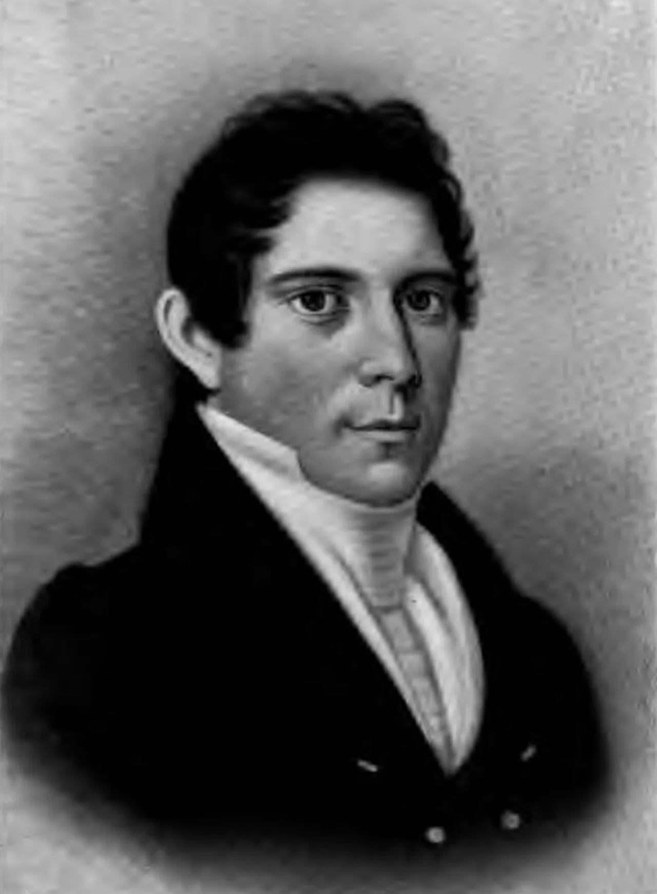 Porträt von Lucius Quintus Cincinnatus Lamar I (1797–1834) – Gedenkseite