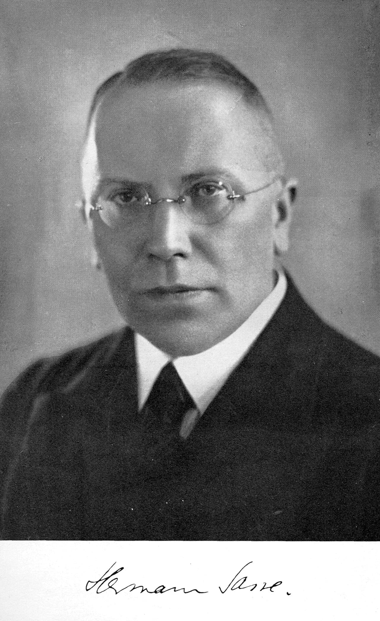 Porträt von Hermann Sasse (1895–1976) – Gedenkseite