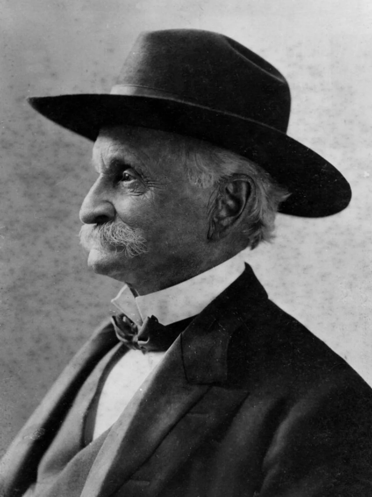 Porträt von Lucky Baldwin (1828–1909) – Gedenkseite