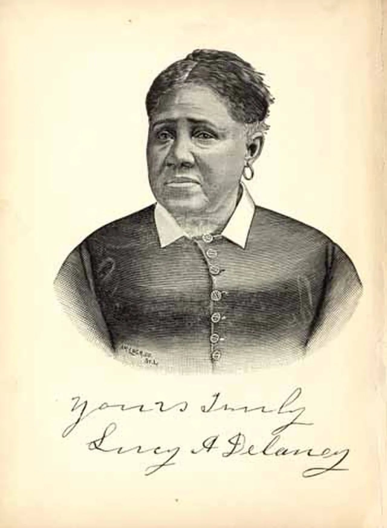 Portrait of Lucy Delaney (1830–1890) – memorial page