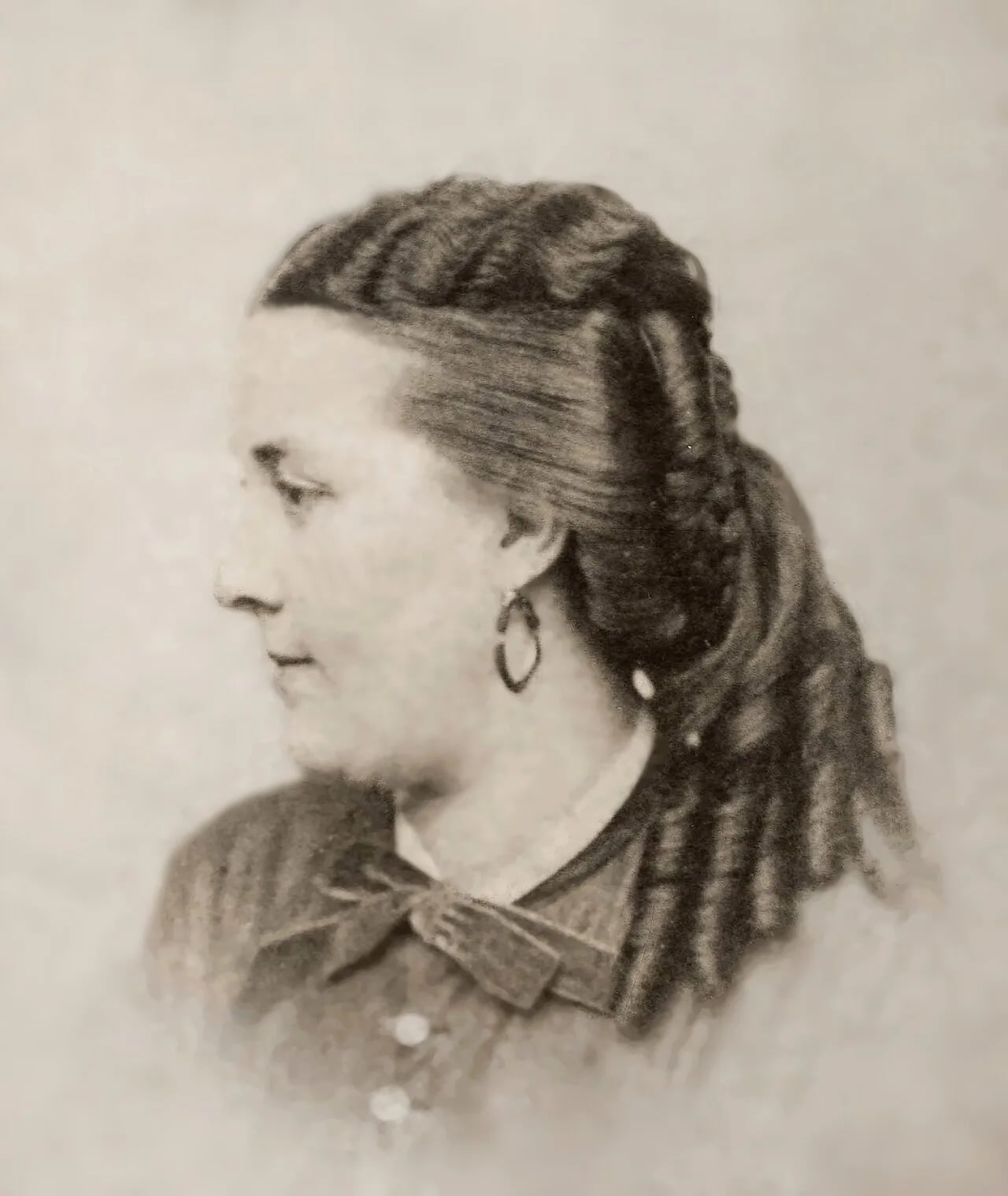 Porträt von Lucy Lambert Hale (1841–1915) – Gedenkseite