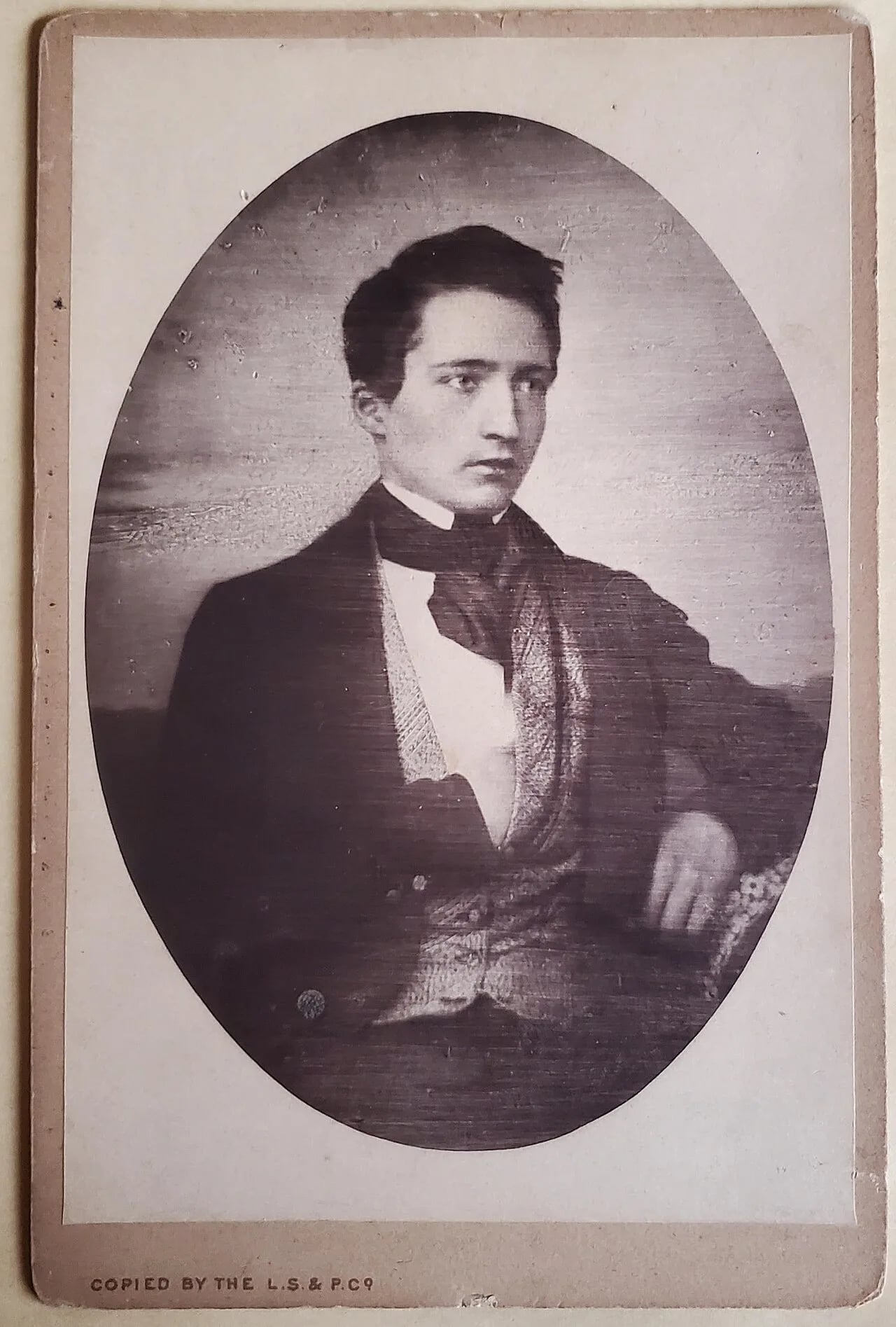 Porträt von Ludvig Verner Helms (1825–1918) – Gedenkseite