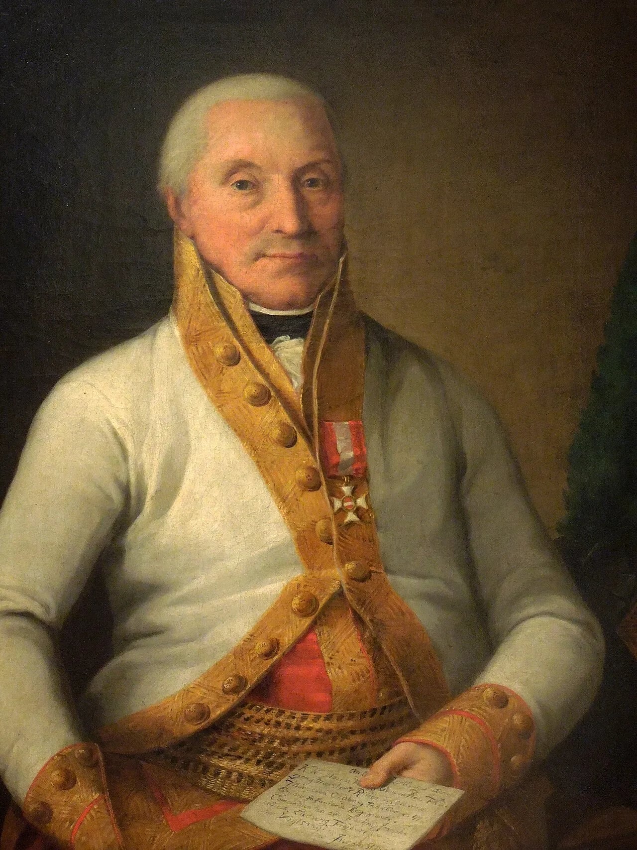 Porträt von Ludwig von Vogelsang (1748–1822) – Gedenkseite