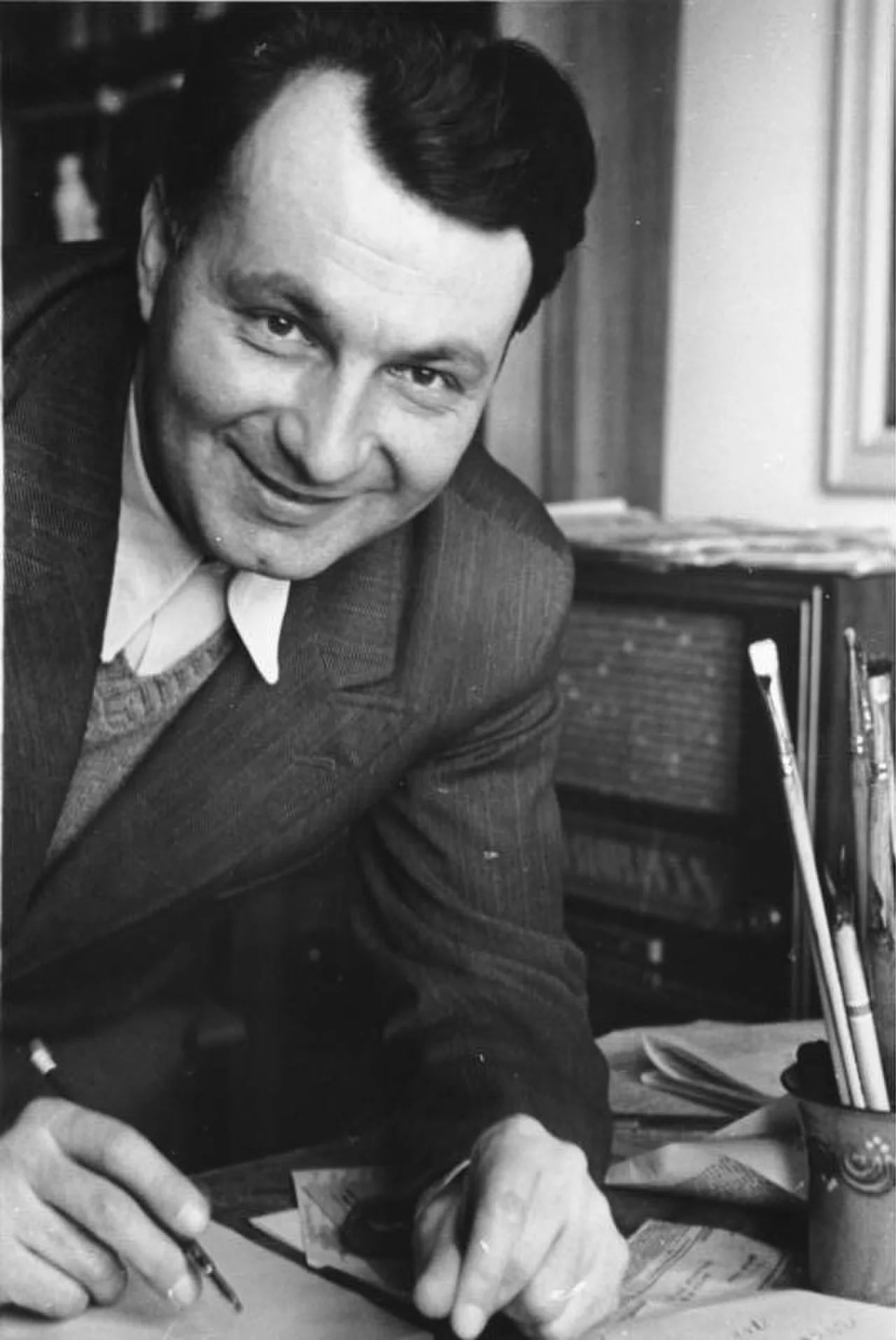 Porträt von Erich Ohser (1903–1944) – Gedenkseite
