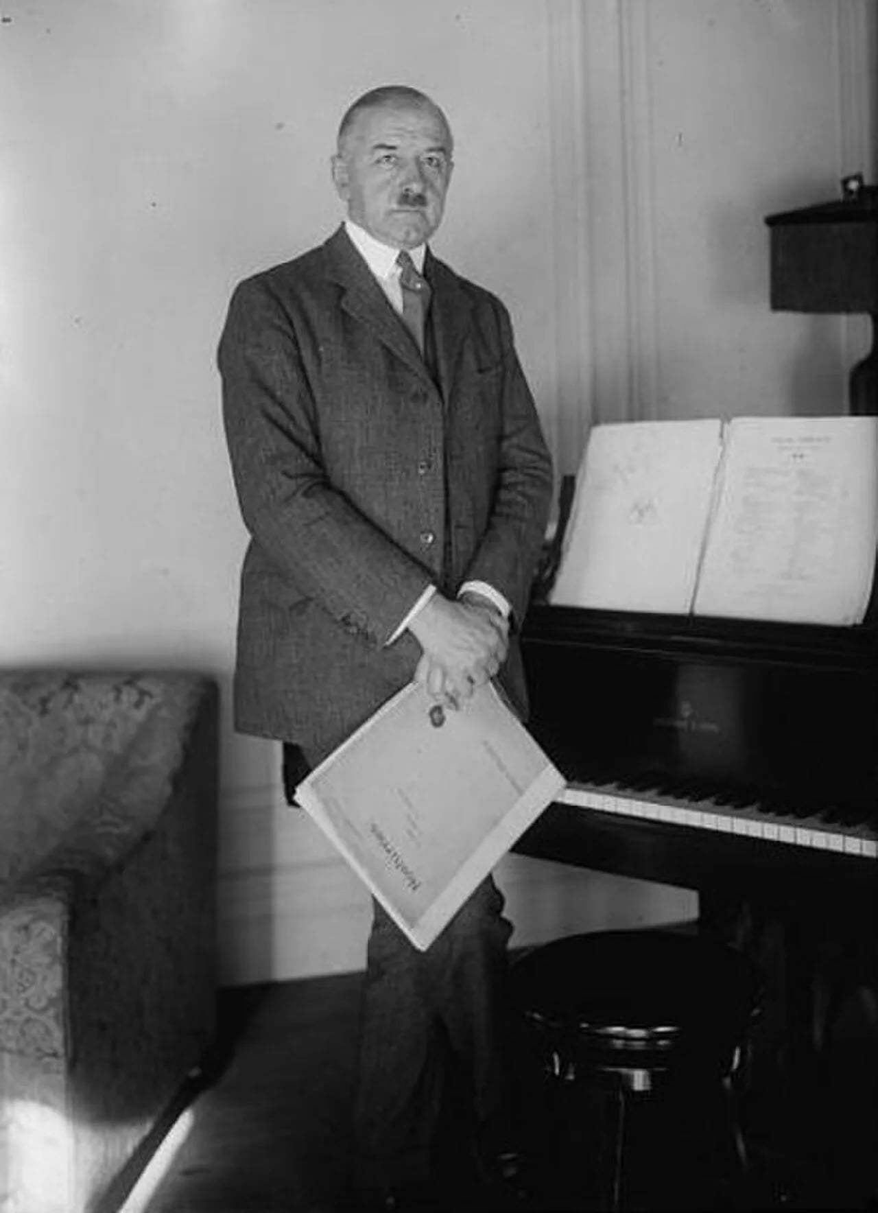 Portrait of Rudolph Ganz (1877–1972) – memorial page