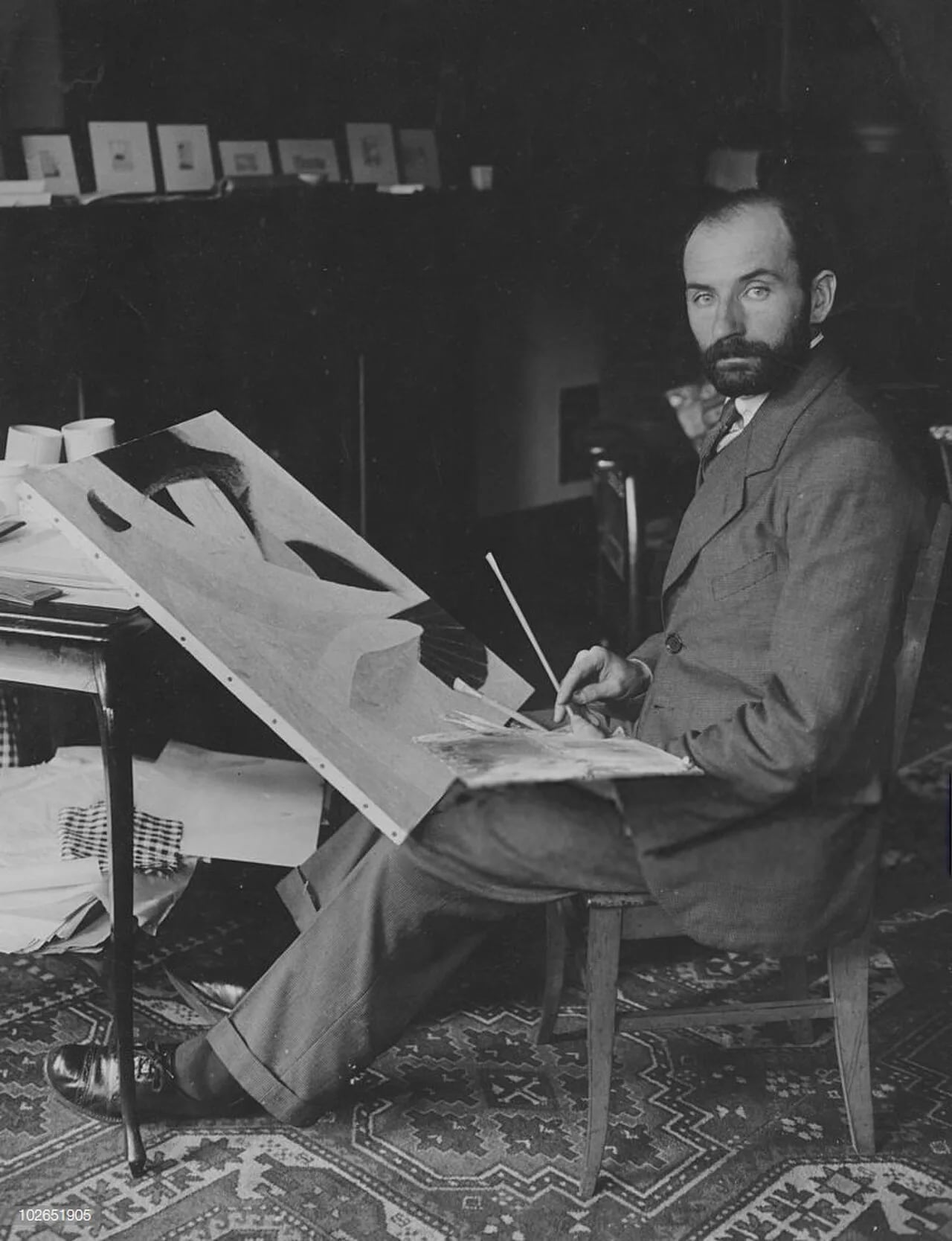 Porträt von Jean Crotti (1878–1958) – Gedenkseite