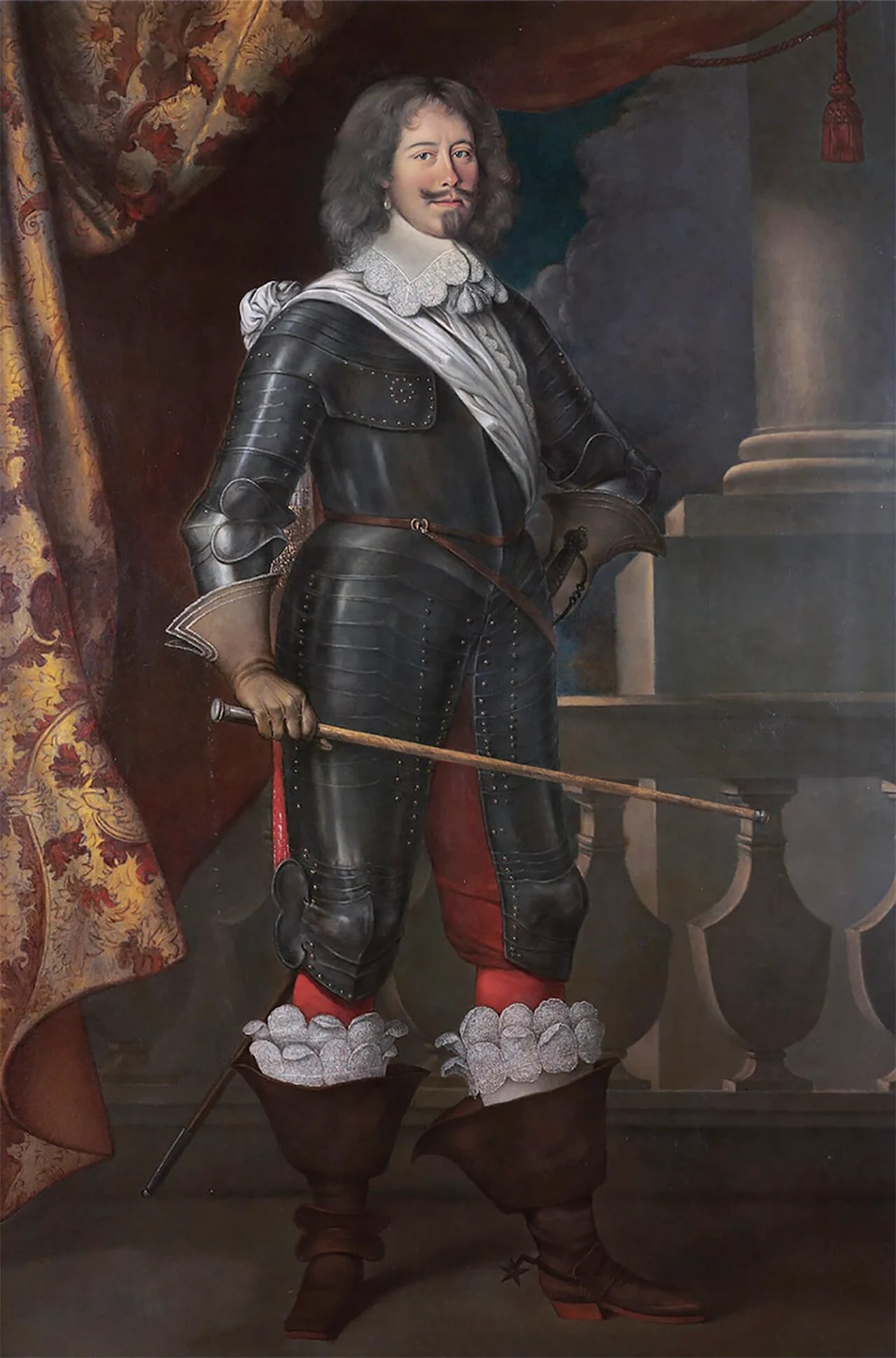 Porträt von Jean-Armand du Peyrer (1598–1677) – Gedenkseite