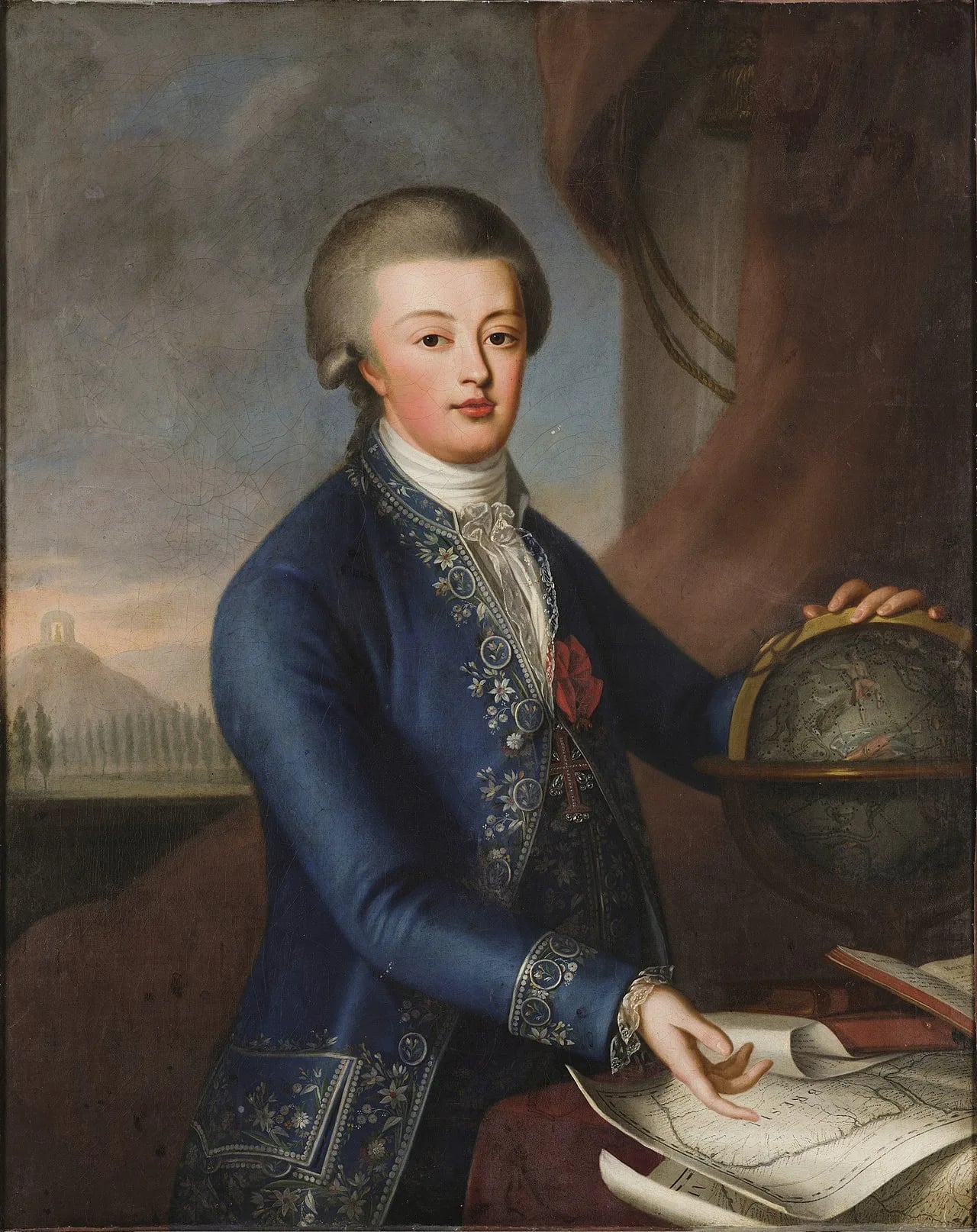 Portrait of Infante José, Fürst von Brazil (1761–1788) – memorial page