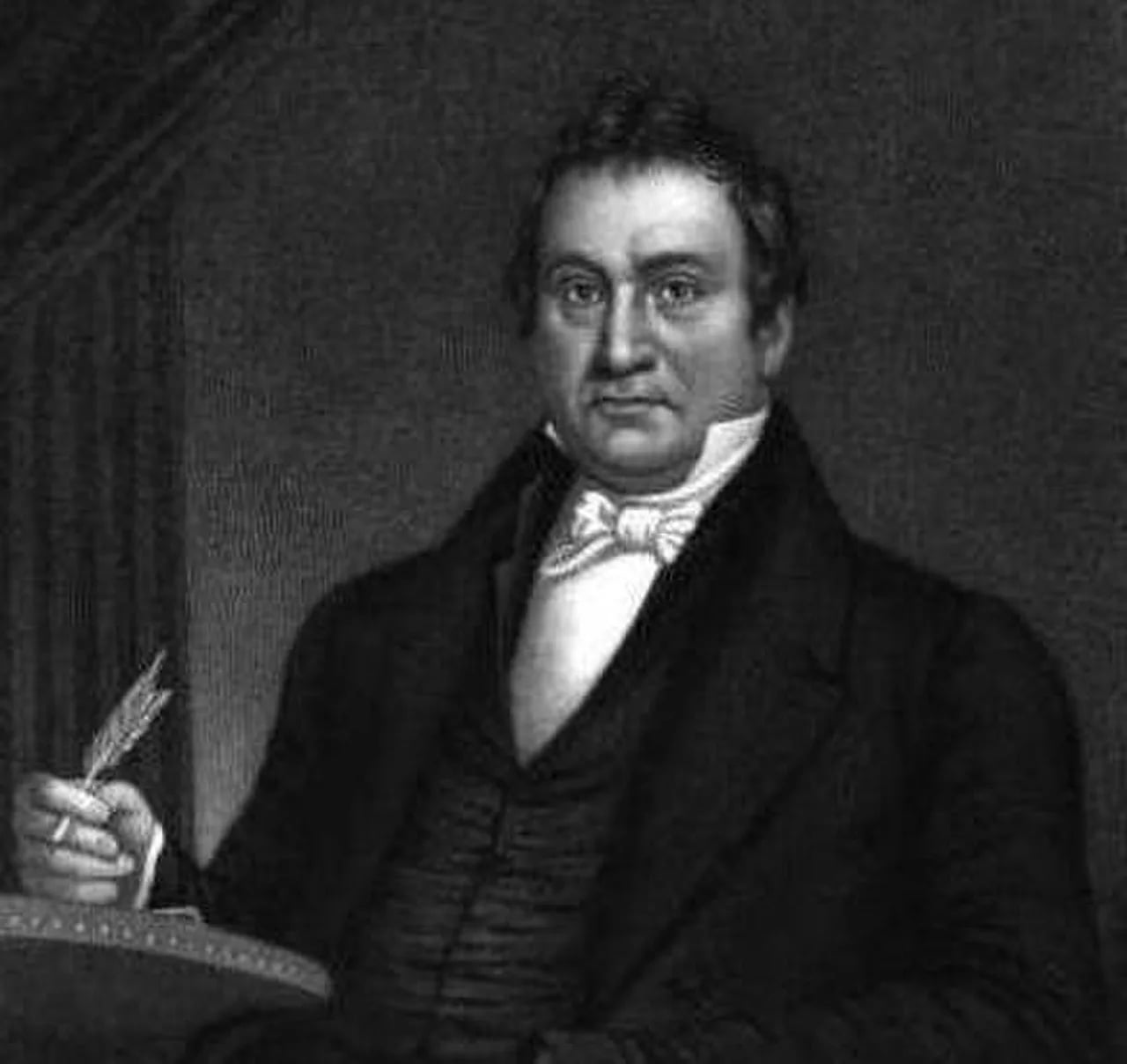 Porträt von Luther Badger (1785–1868) – Gedenkseite