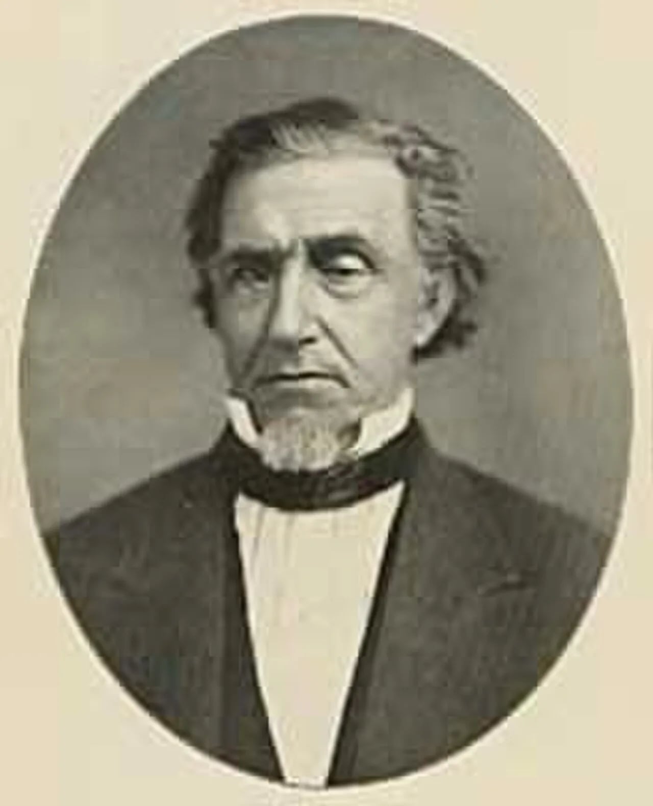 Porträt von Luther Elkins (1809–1885) – Gedenkseite