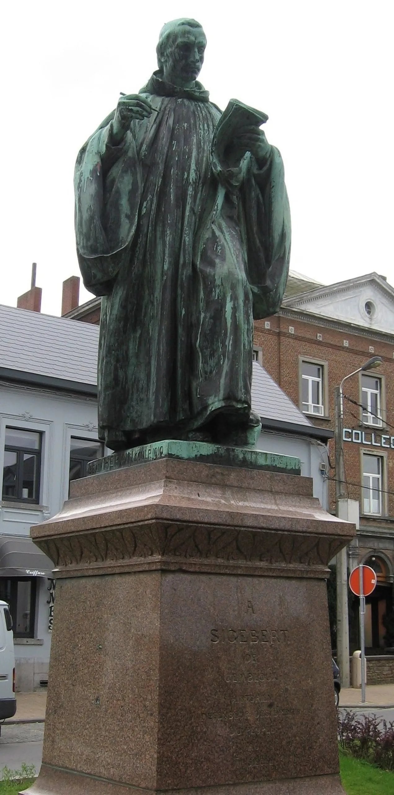 Porträt von Sigebert von Gembloux (1030–1112) – Gedenkseite