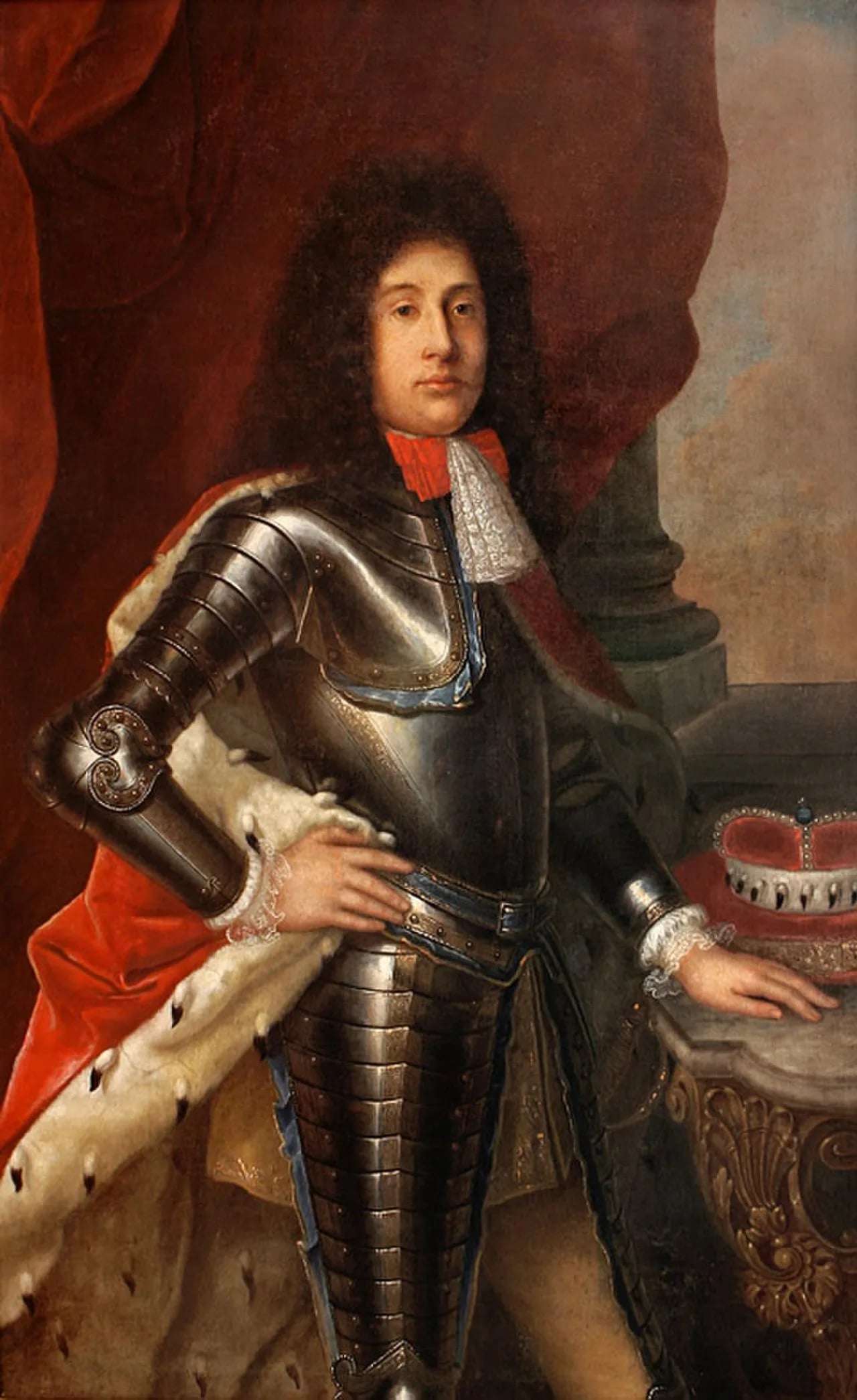 Porträt von Emanuel Lebrecht (1671–1704) – Gedenkseite