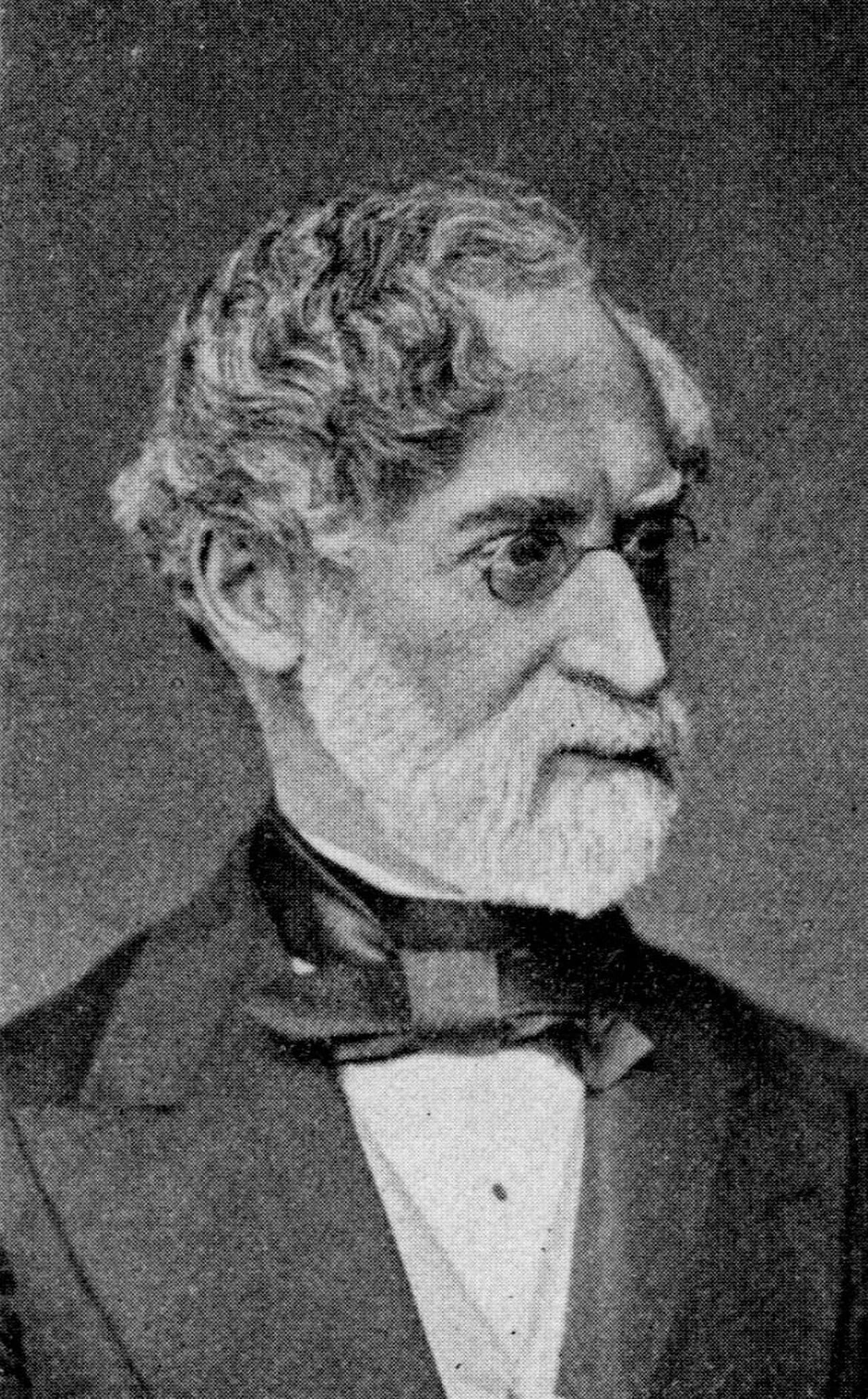 Porträt von Karl Müllenhoff (1818–1884) – Gedenkseite