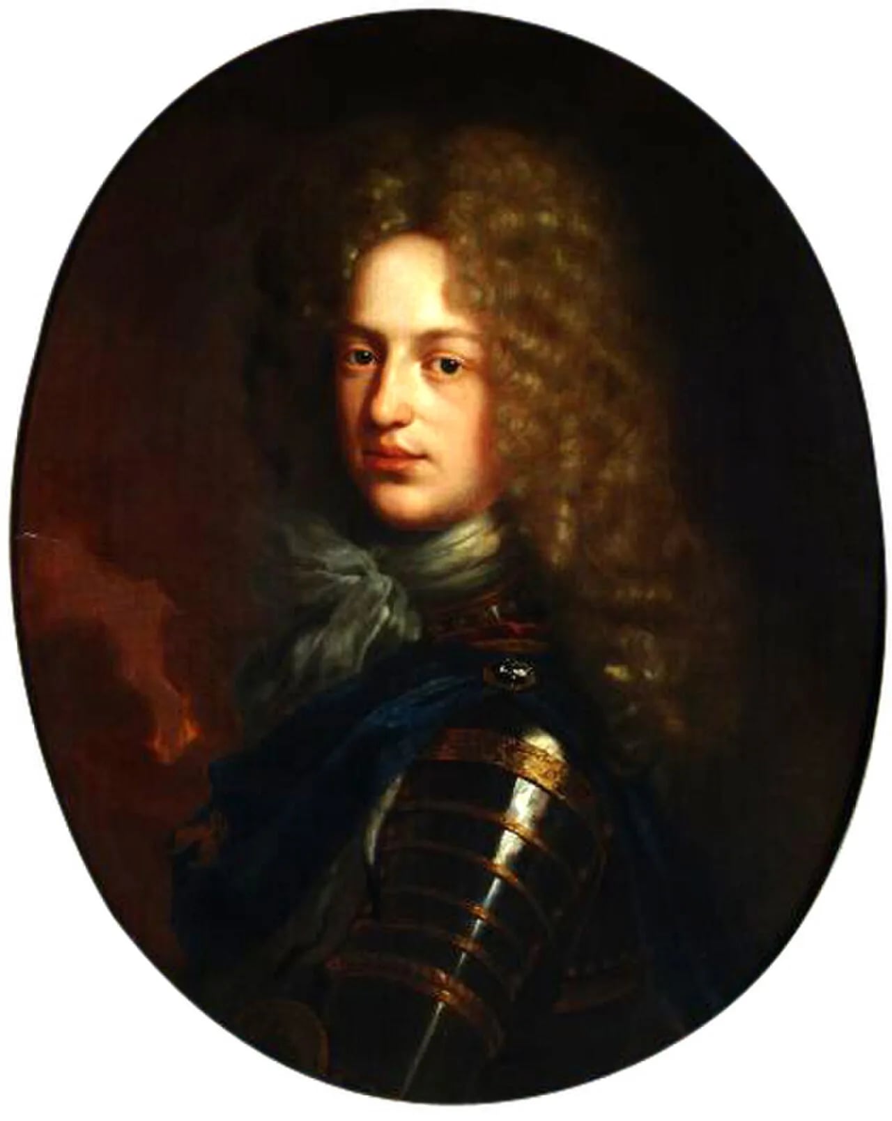 Porträt von Philipp Wilhelm August von der Pfalz (1668–1693) – Gedenkseite