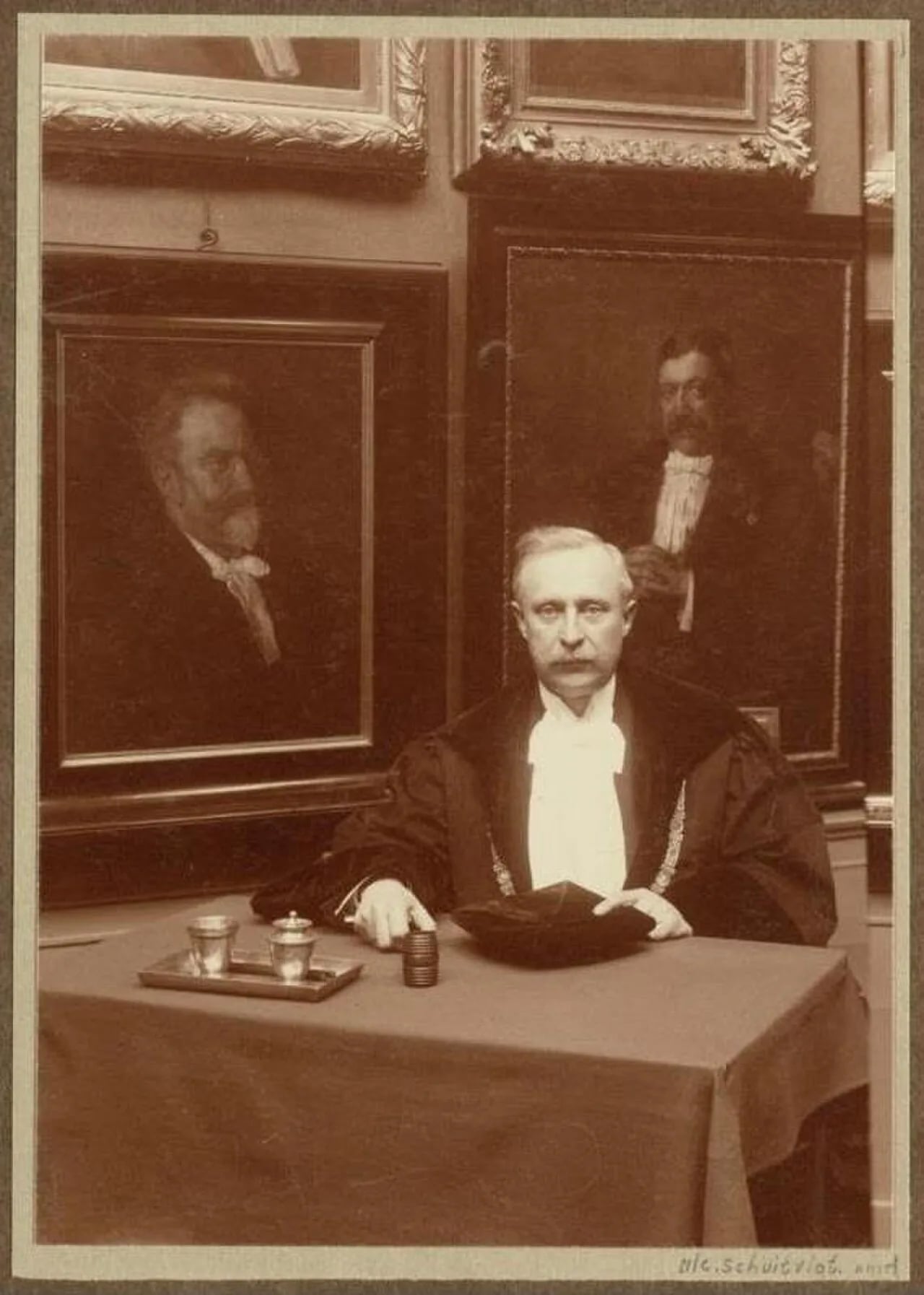 Porträt von Pieter Ruitinga (1867–1949) – Gedenkseite