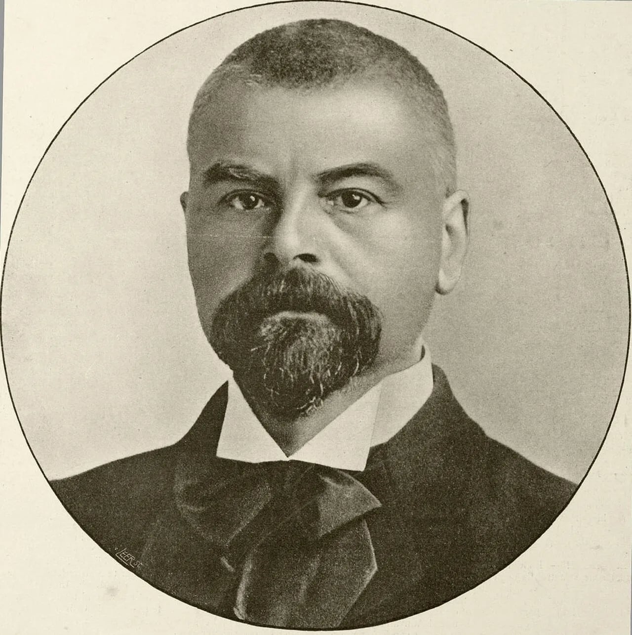 Porträt von Johannes Fredericus Houwing (1857–1921) – Gedenkseite