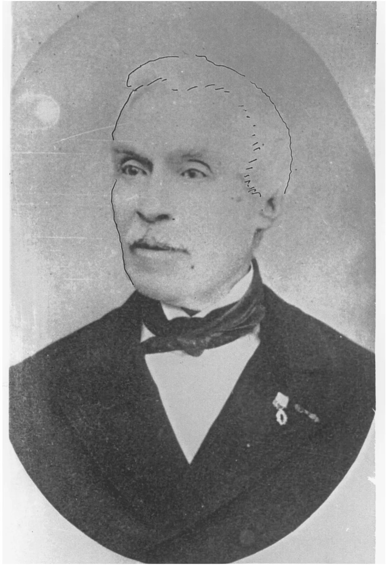 Portrait of Émile Burgault (1808–1891) – memorial page