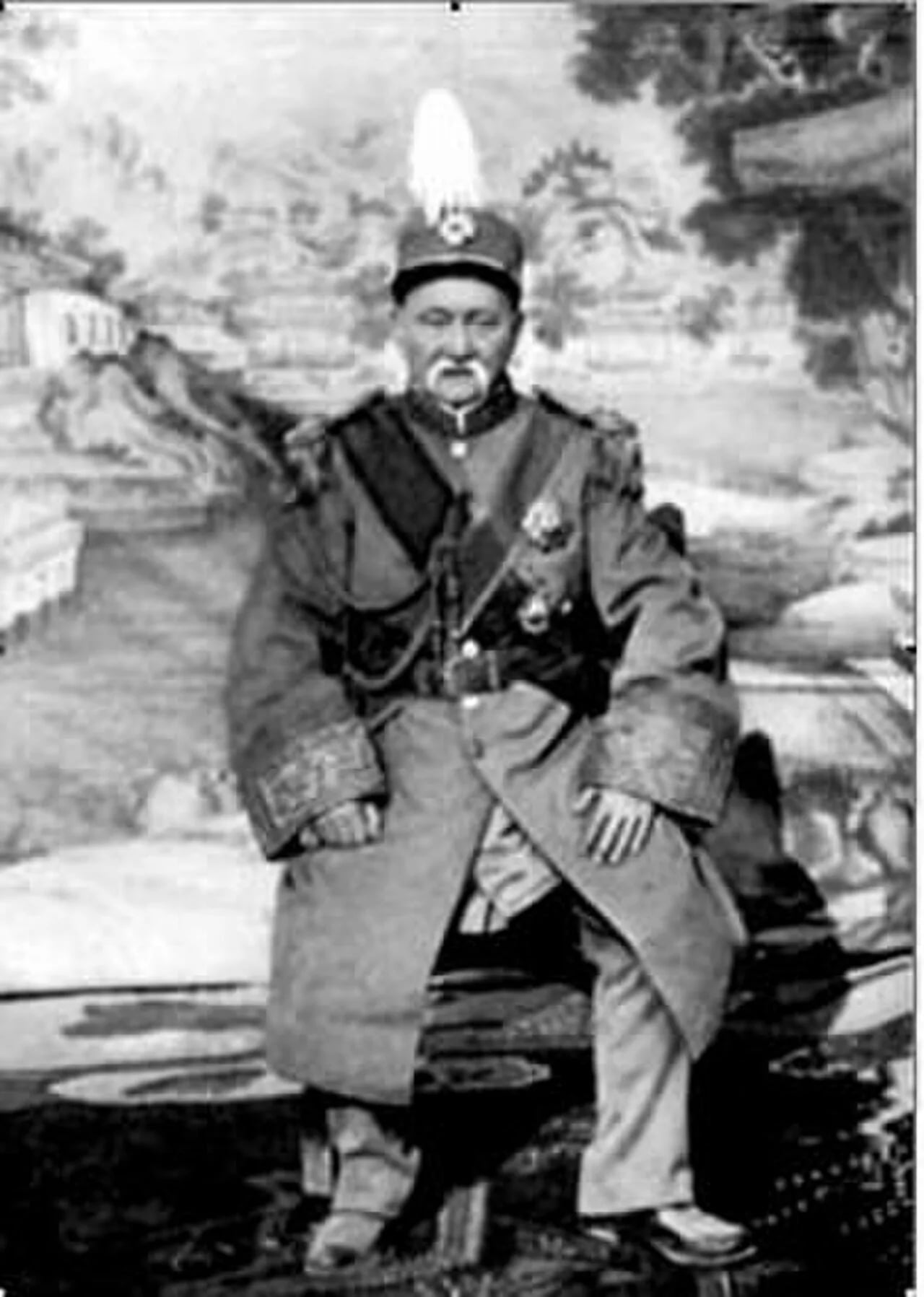 Porträt von Ma Fuxing (1854–1924) – Gedenkseite