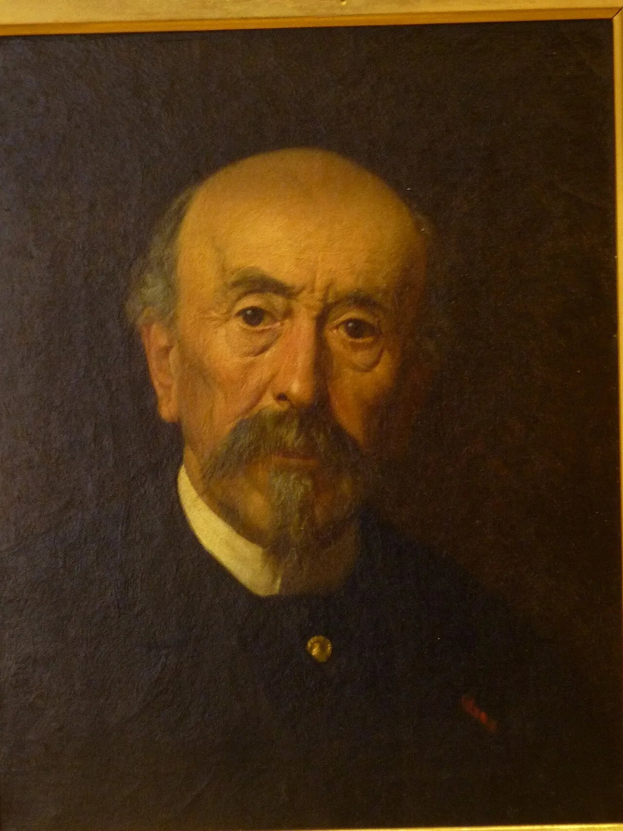 Porträt von Édouard Puyo (1821–1901) – Gedenkseite