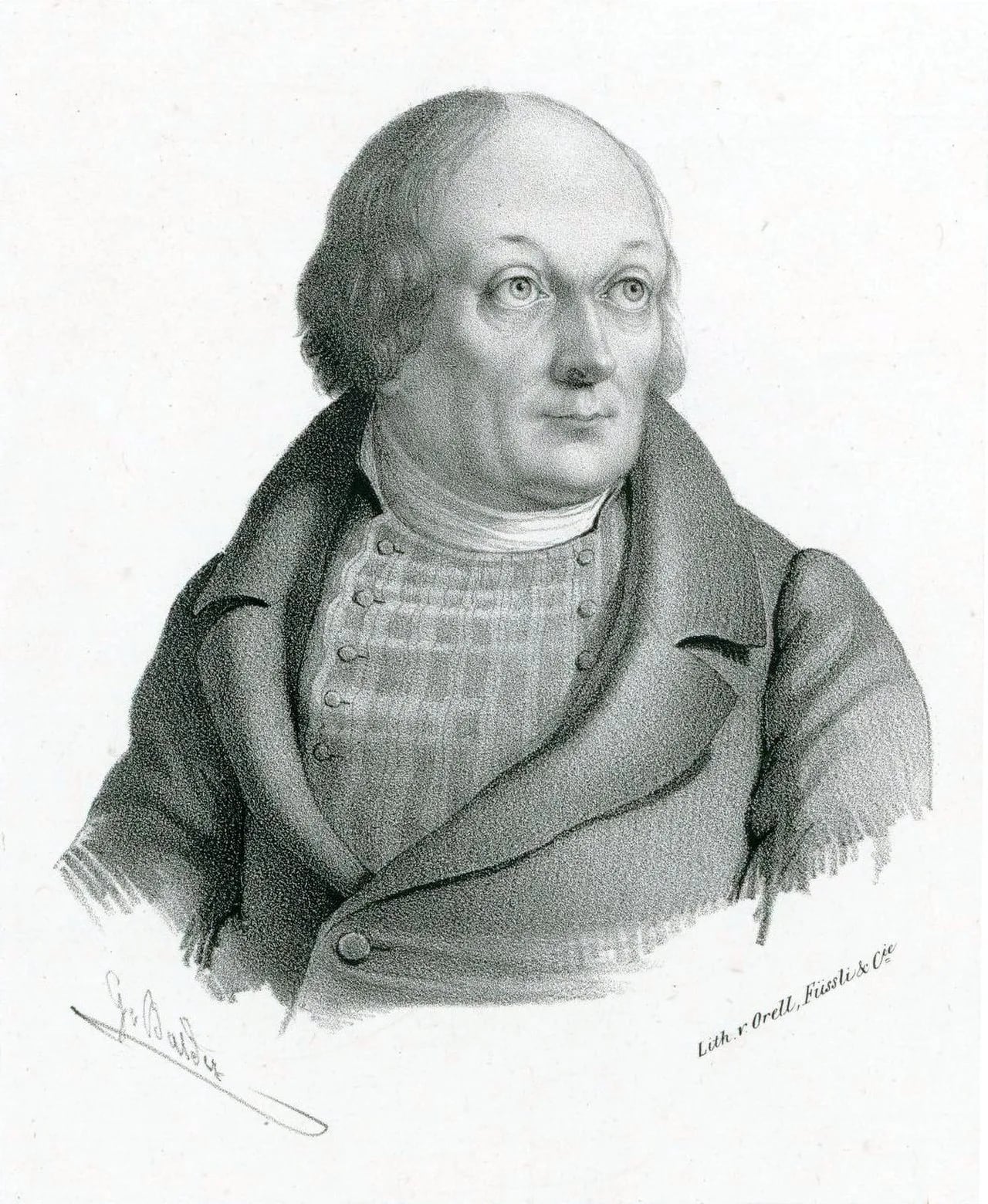 Porträt von Hans Georg Nägeli (1773–1836) – Gedenkseite
