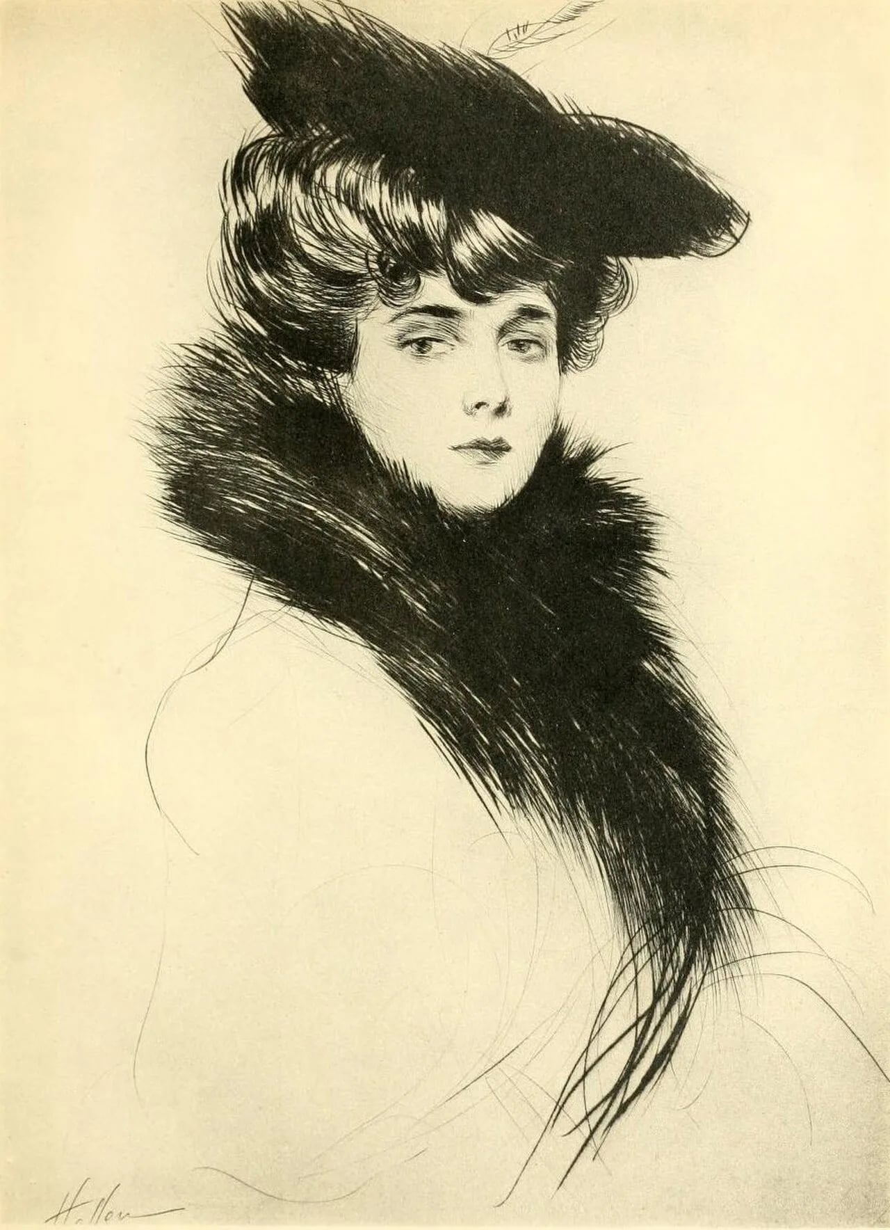 Porträt von Louise Chéruit (1866–1955) – Gedenkseite