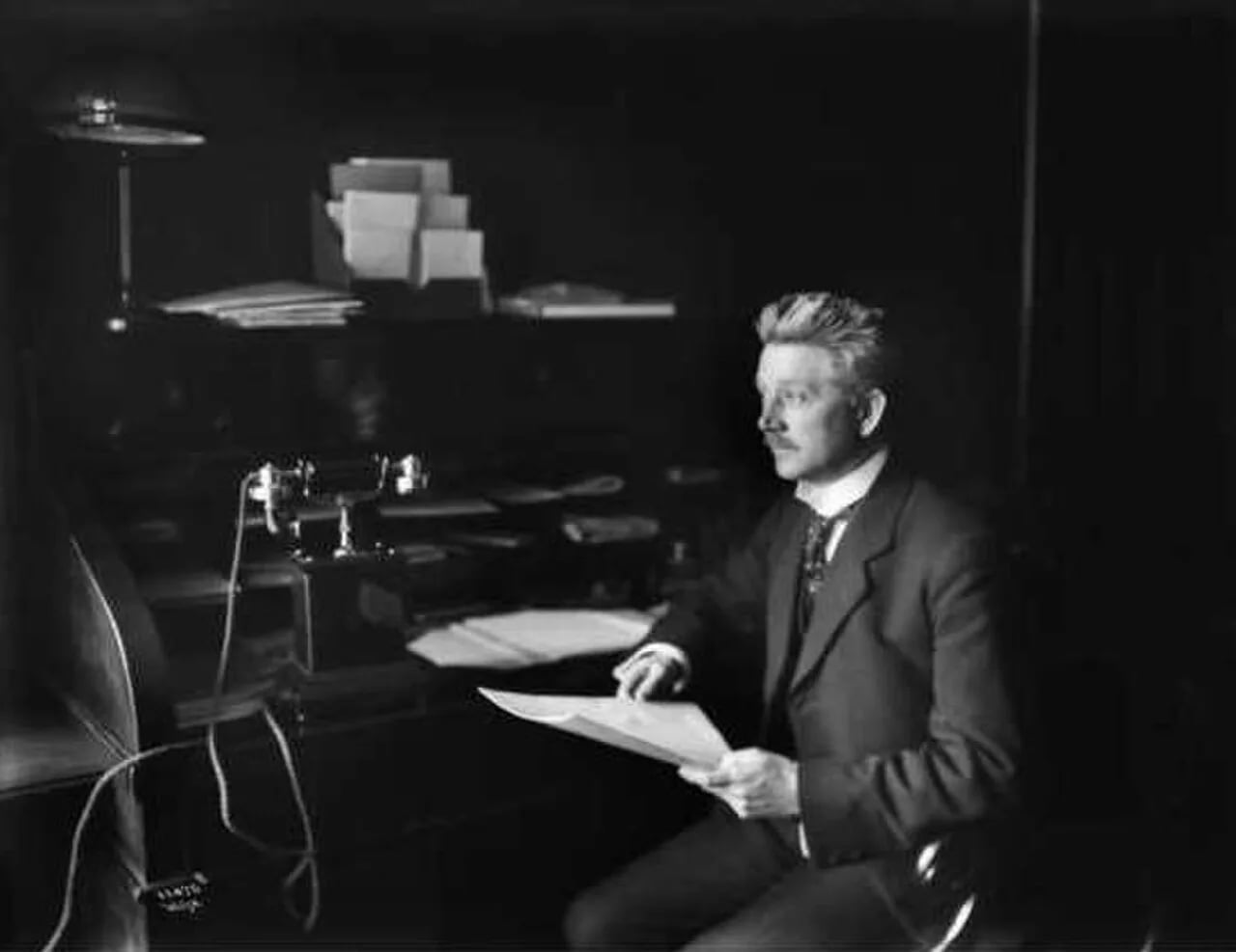 Porträt von Magnus Nilssen (1871–1947) – Gedenkseite