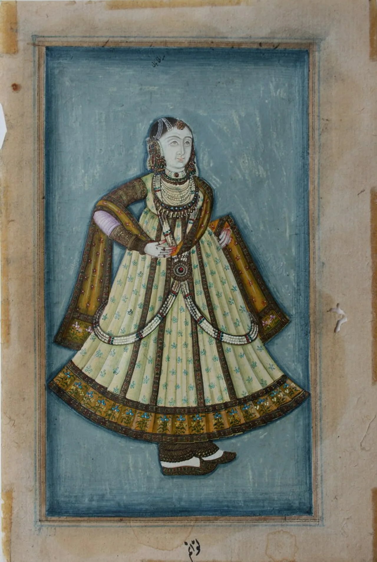 Porträt von Mah Laqa Bai (1768–1824) – Gedenkseite