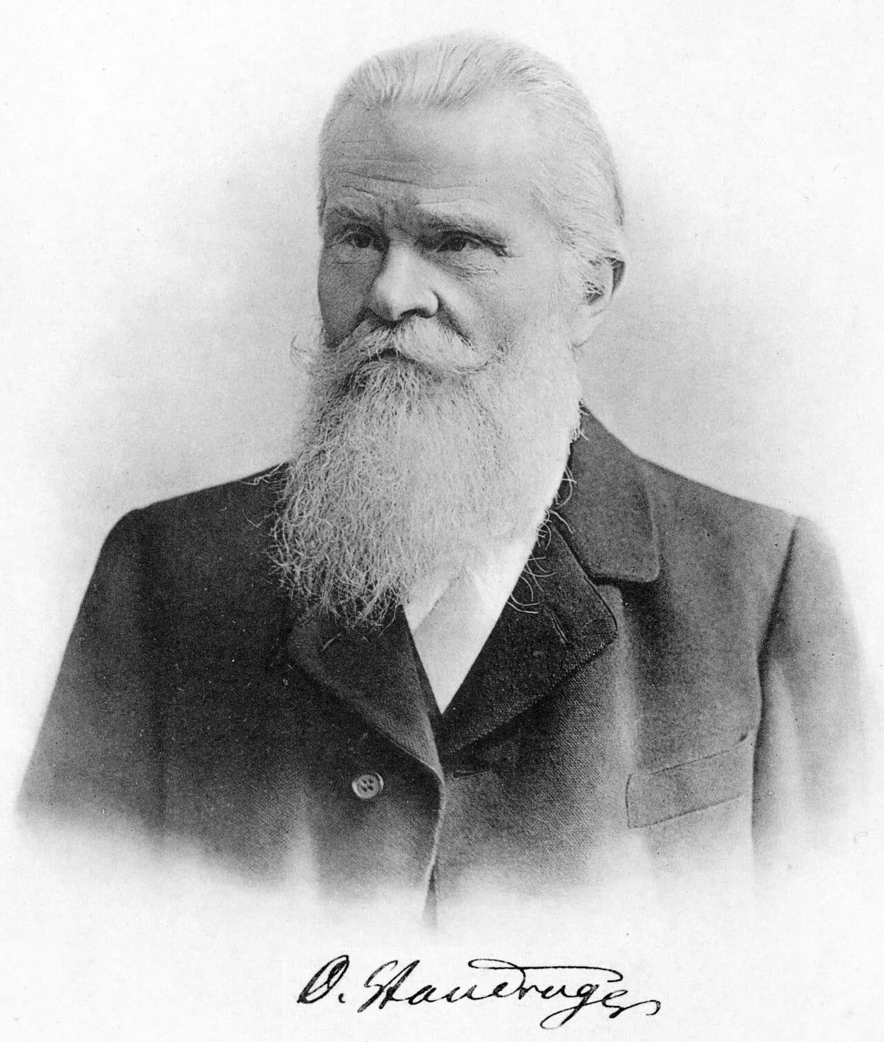 Porträt von Otto Staudinger (1830–1900) – Gedenkseite