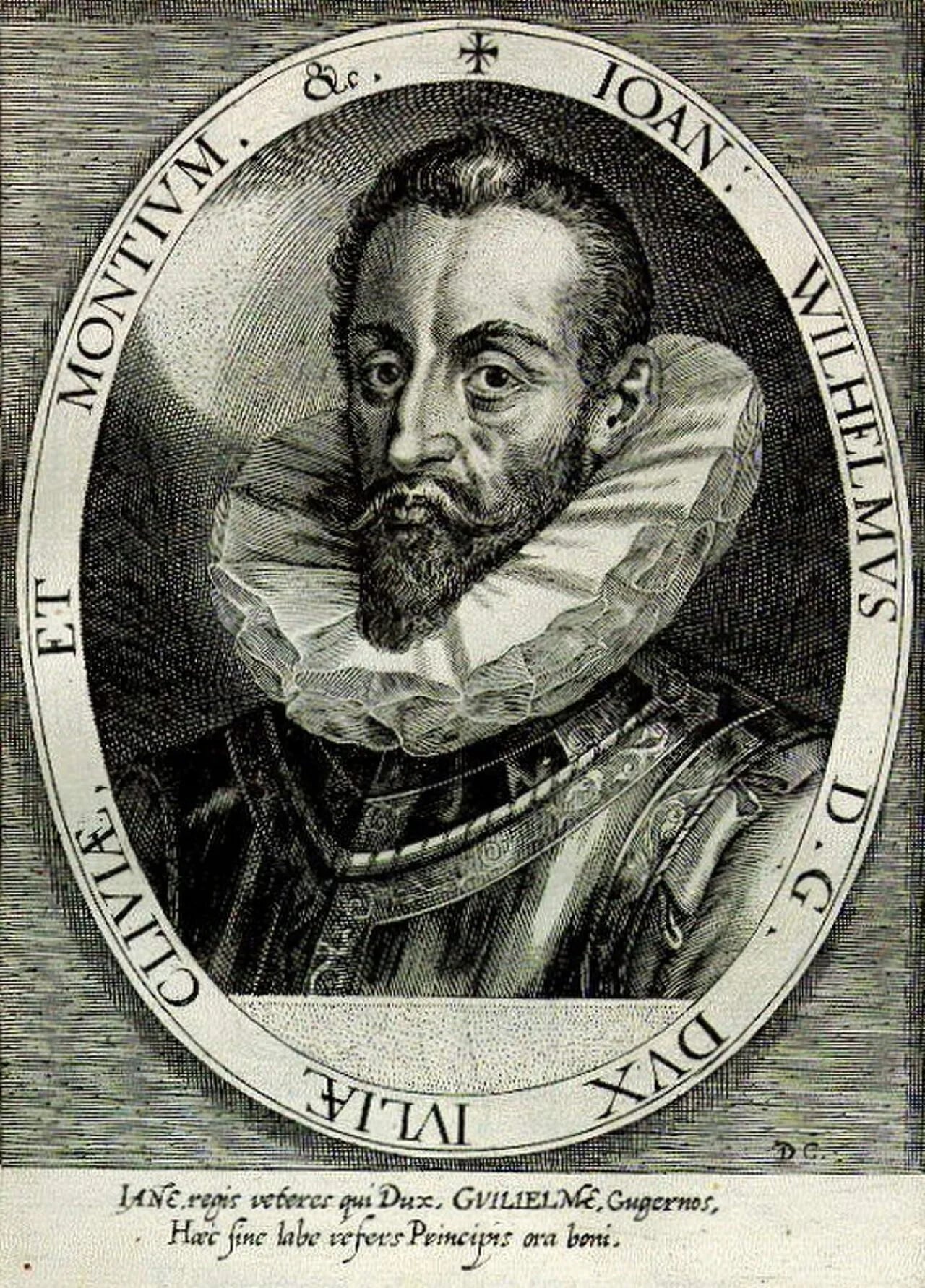 Porträt von Johann Wilhelm (1562–1609) – Gedenkseite