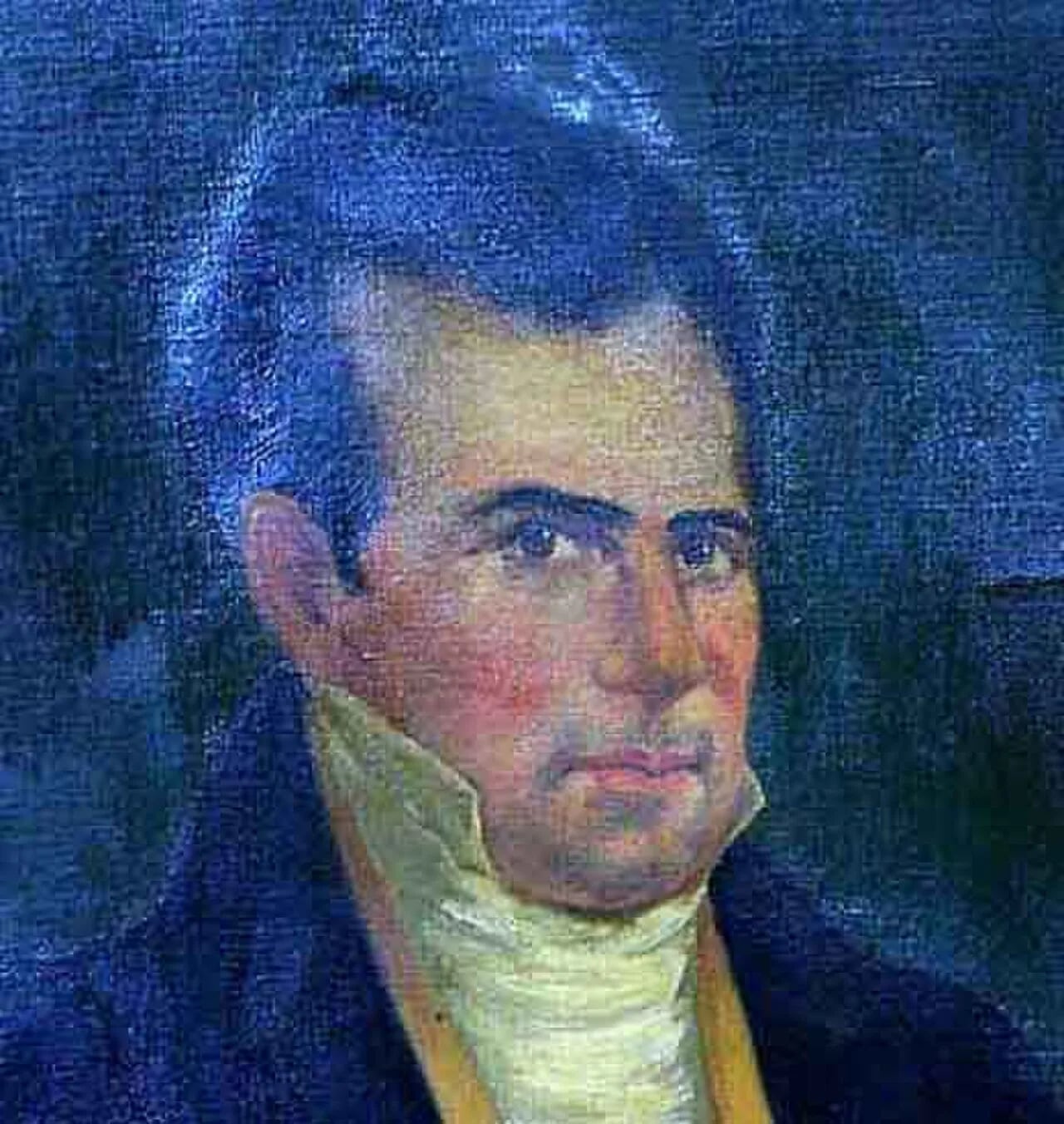 Porträt von Major Andre Andrews (1792–1834) – Gedenkseite