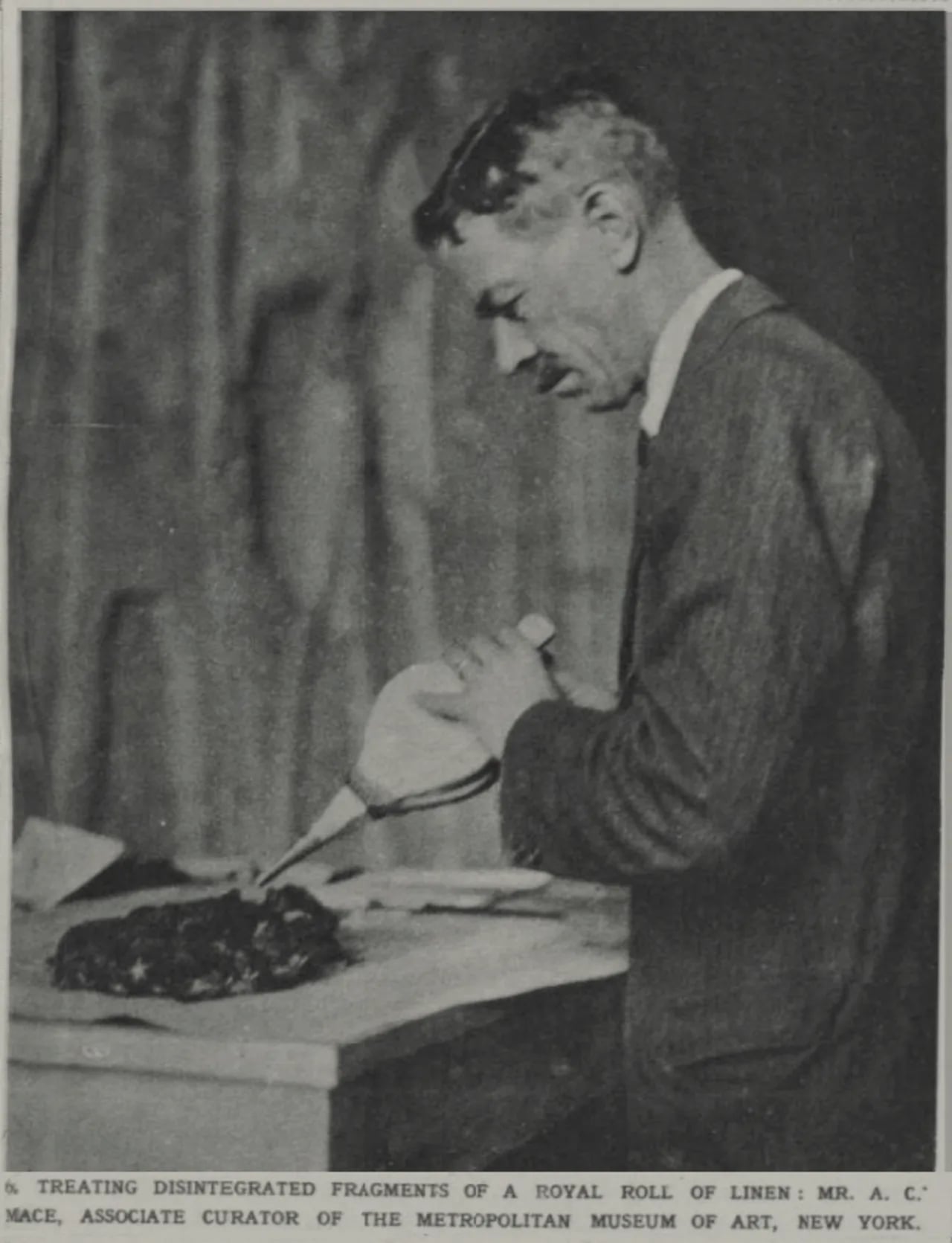 Portrait of Arthur Cruttenden Mace (1874–1928) – memorial page