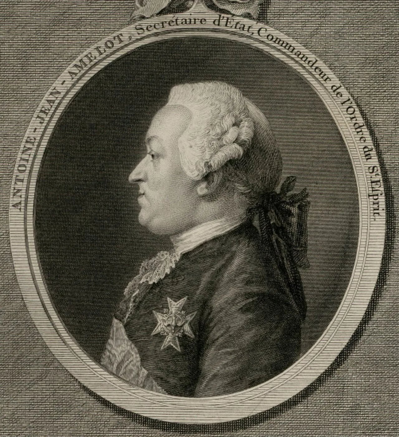 Portrait of Antoine-Jean Amelot de Chaillou (1732–1795) – memorial page