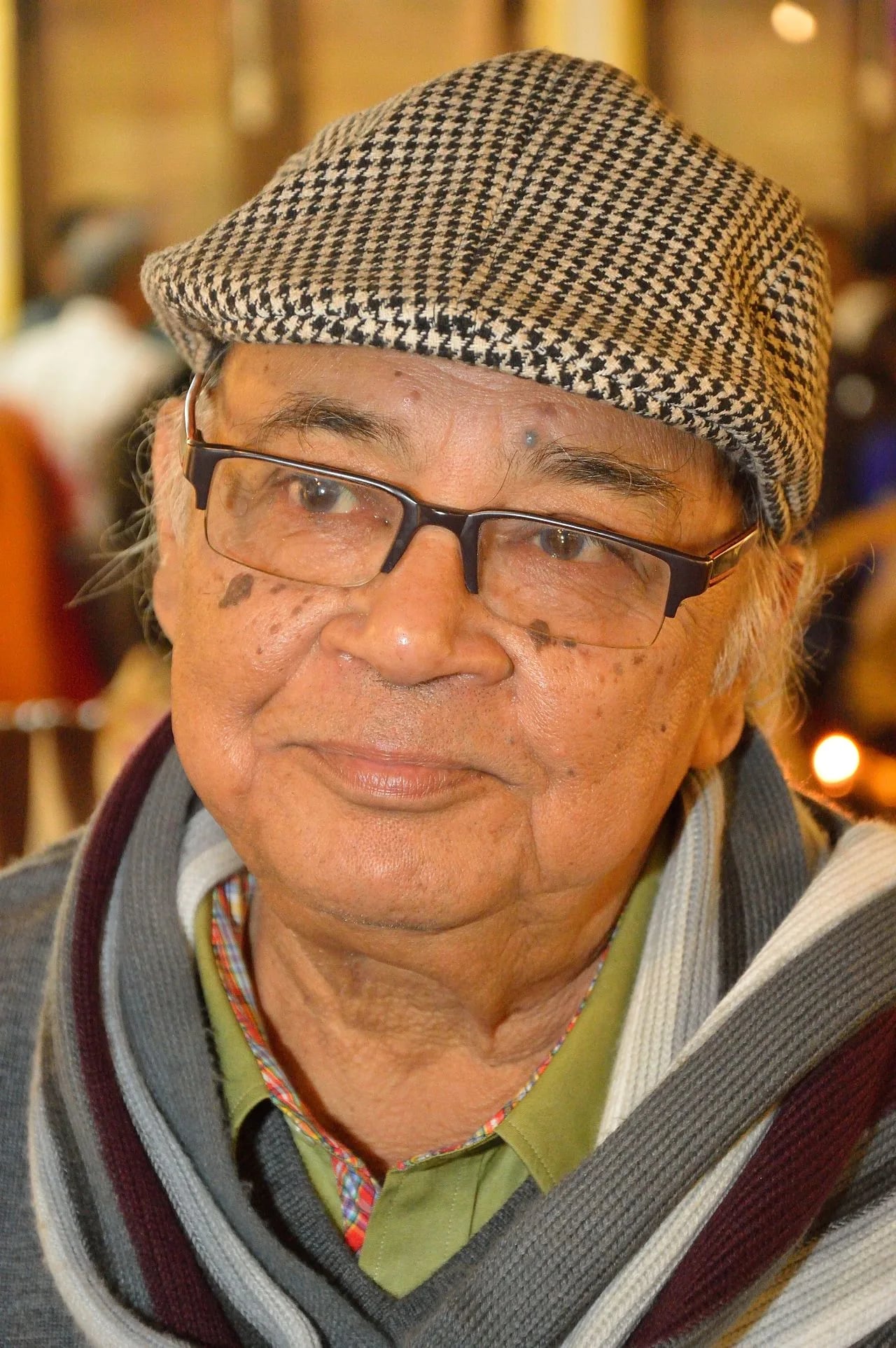 Portrait of Manoj Mitra (1938–2024) – memorial page