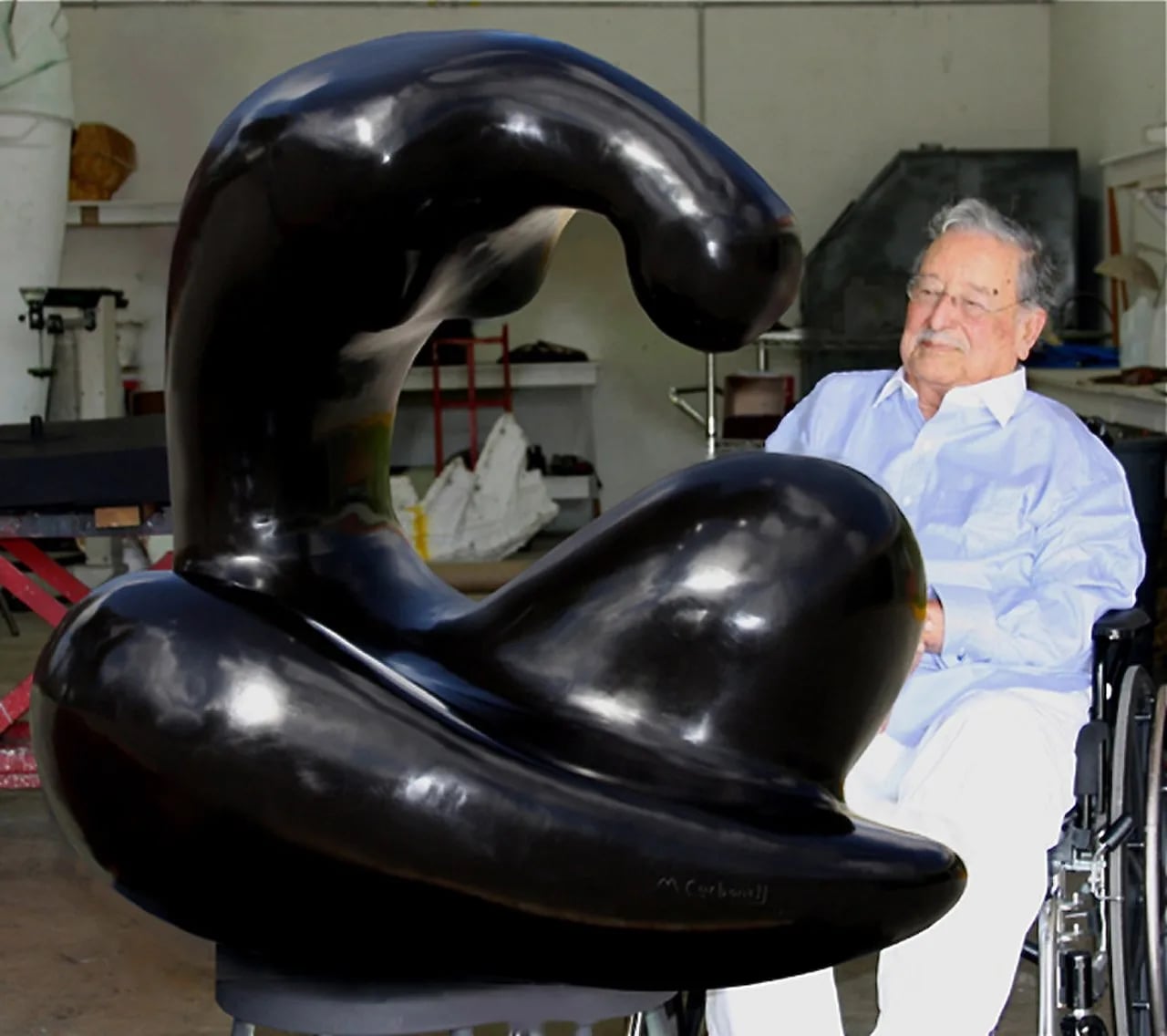 Porträt von Manuel Carbonell (1918–2011) – Gedenkseite