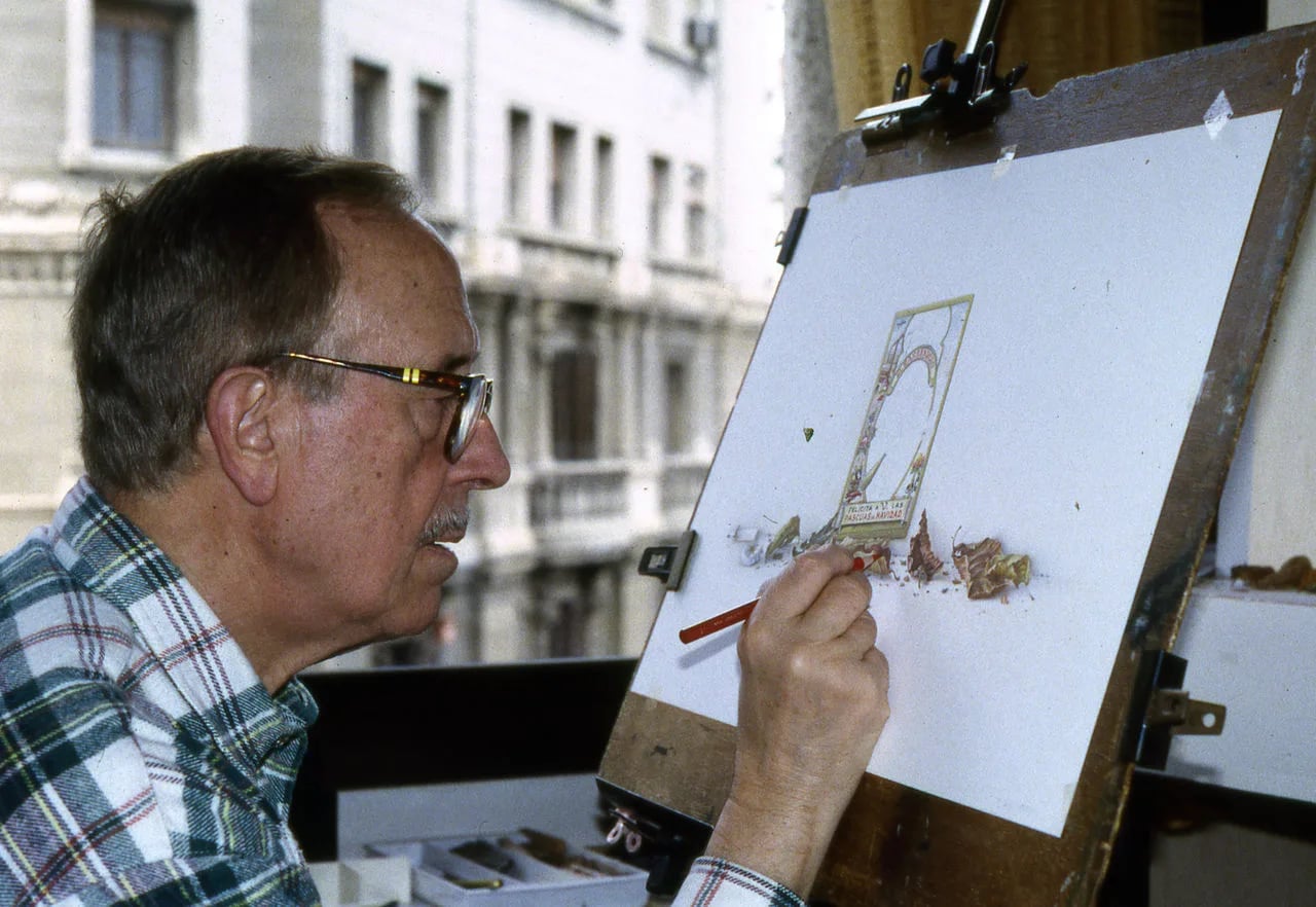 Porträt von Manuel Carnicer Fajó (1921–1998) – Gedenkseite