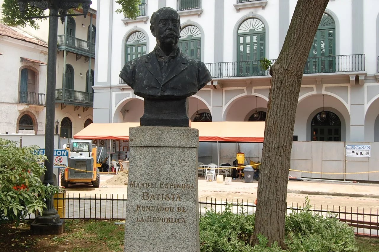 Porträt von Manuel Espinosa Batista (1857–1919) – Gedenkseite