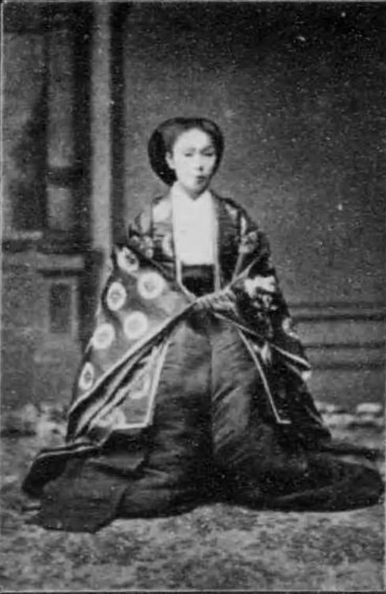 Porträt von Atsuko Saisho (1825–1900) – Gedenkseite