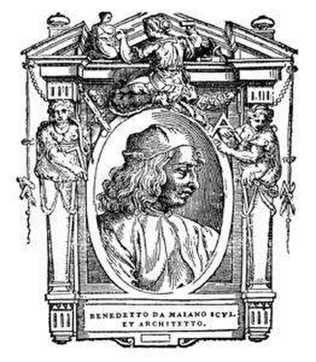 Porträt von Benedetto da Maiano (1442–1497) – Gedenkseite