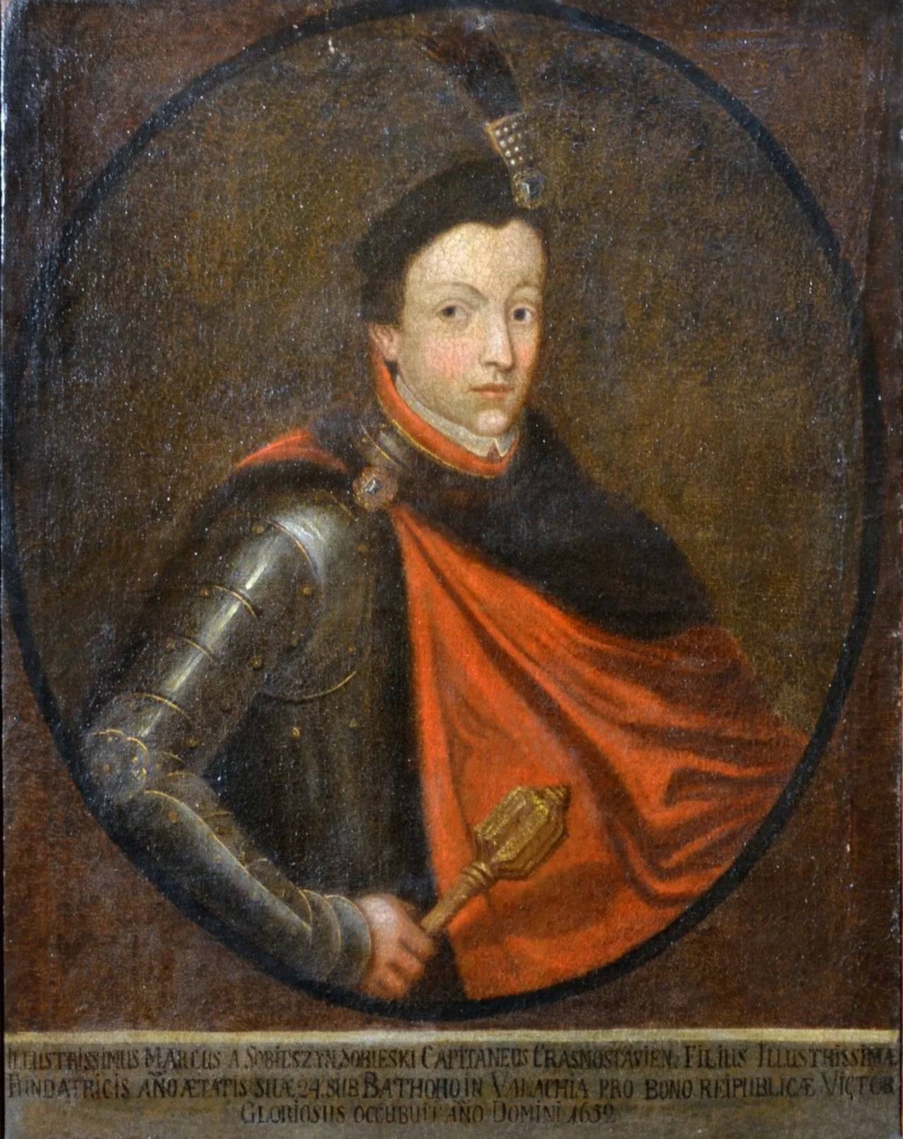 Porträt von Marek Sobieski (1628–1652) – Gedenkseite