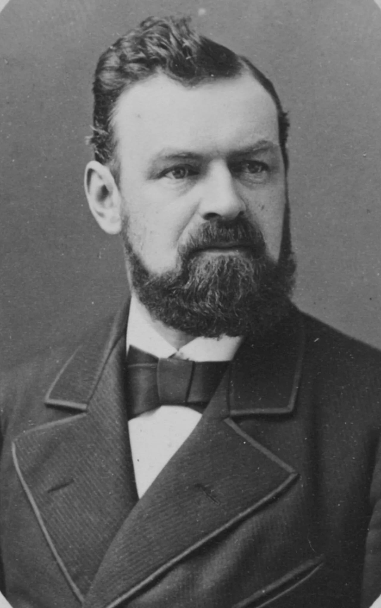 Portrait of Marentius Thams (1836–1907) – memorial page
