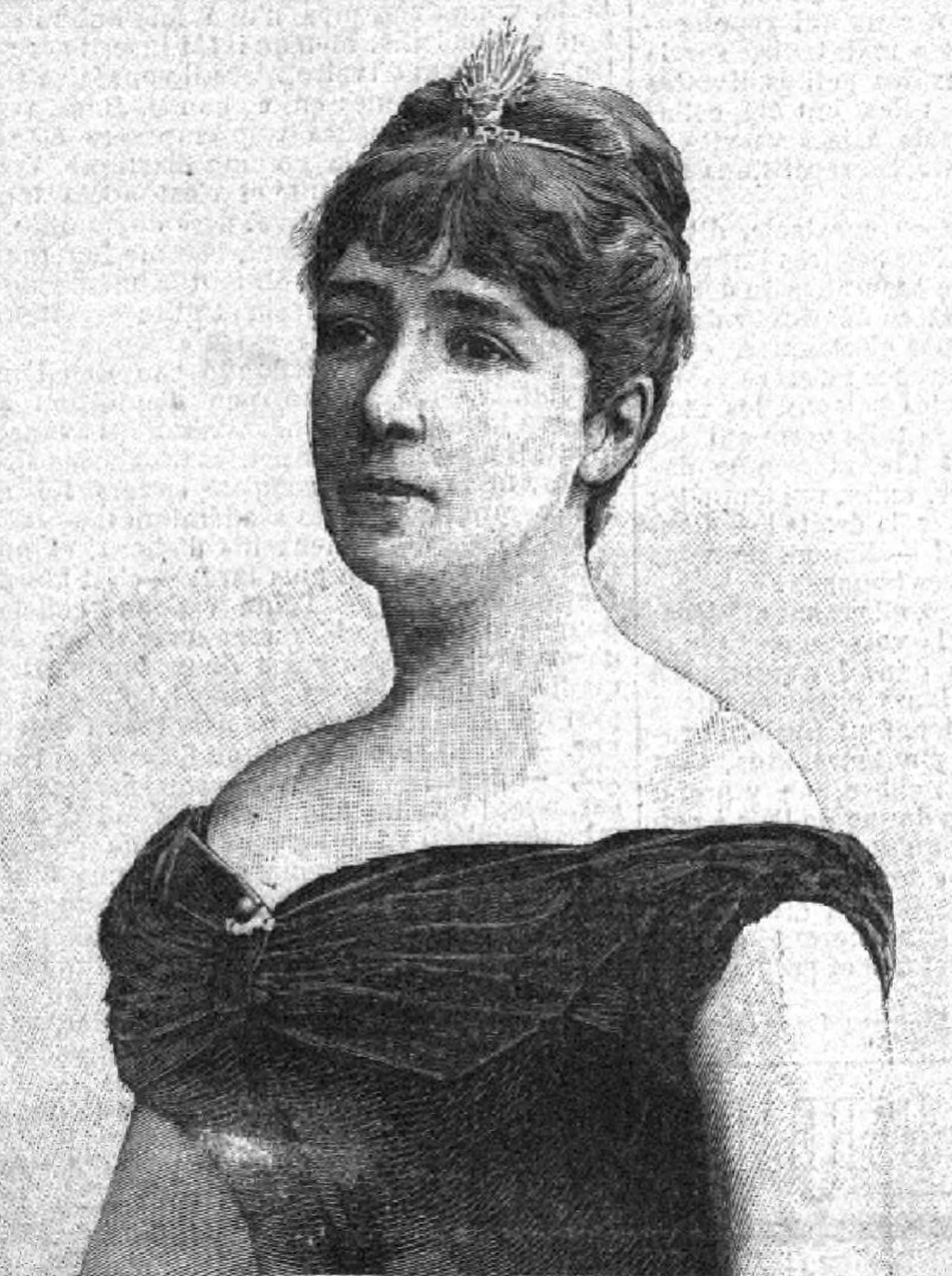 Porträt von Marguerite Brouzet (1855–1891) – Gedenkseite