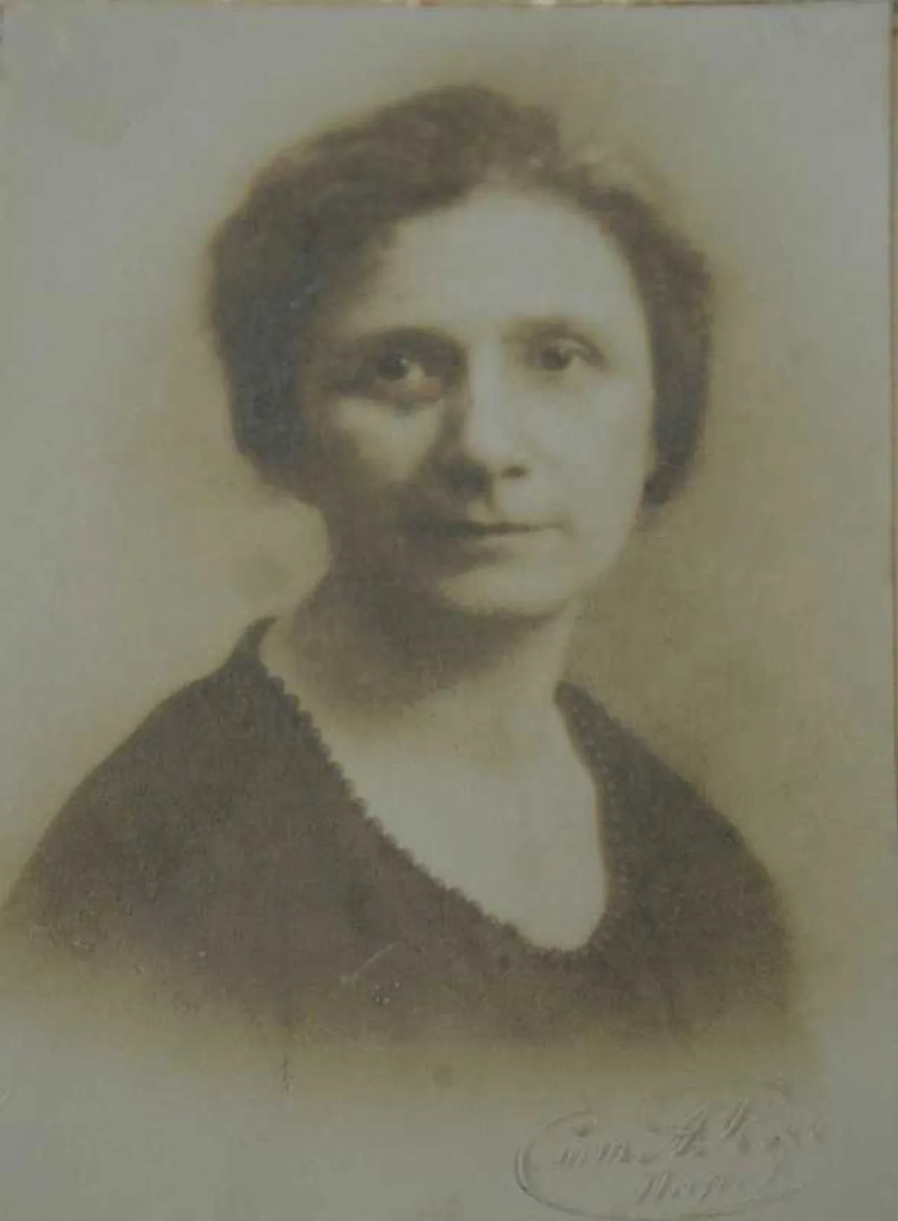 Porträt von Maria Bakunin (1873–1960) – Gedenkseite