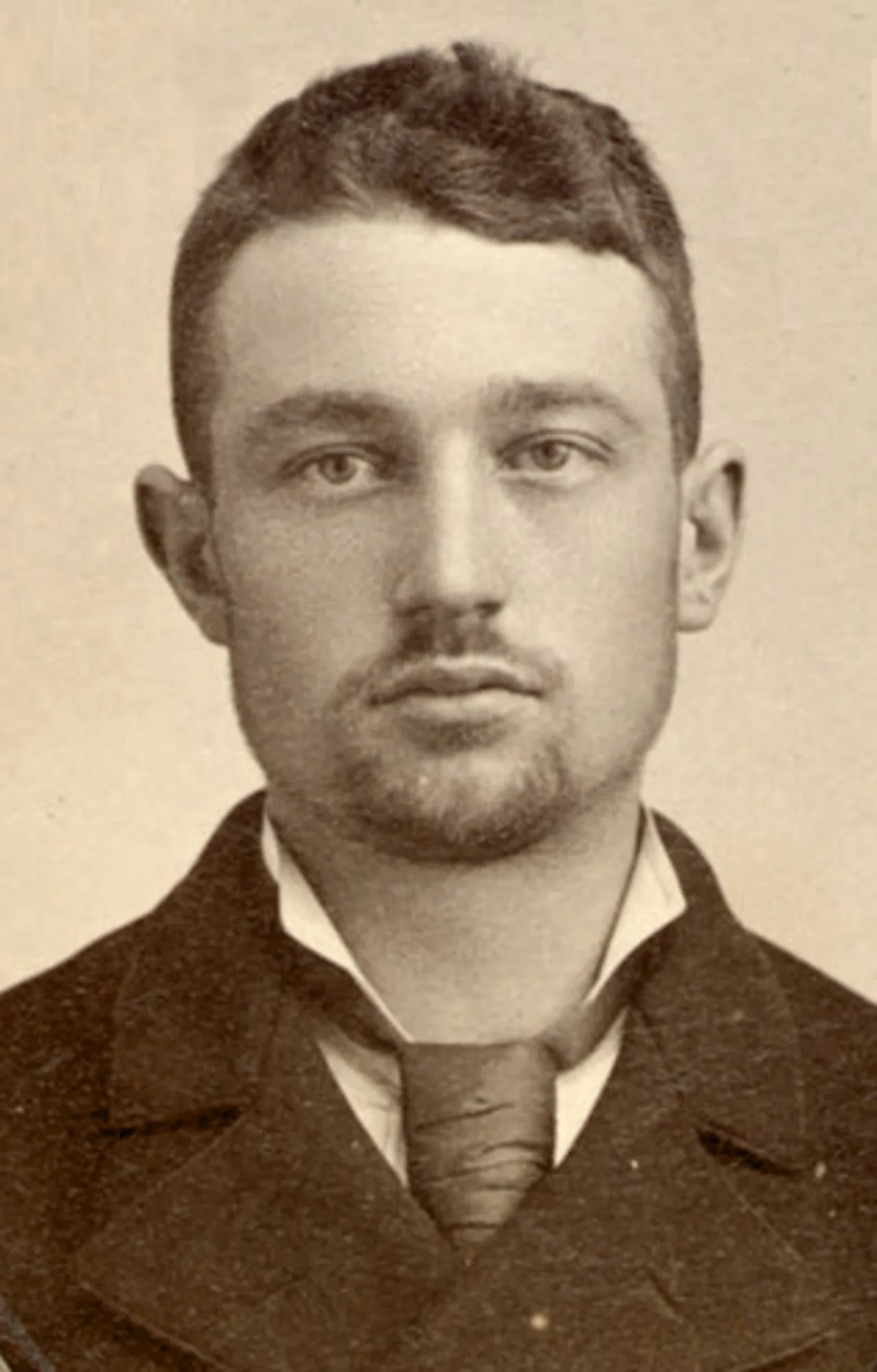 Porträt von Louis Lingg (1864–1887) – Gedenkseite
