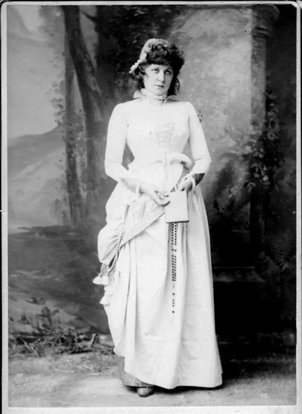 Porträt von Marie Wainwright (1853–1923) – Gedenkseite