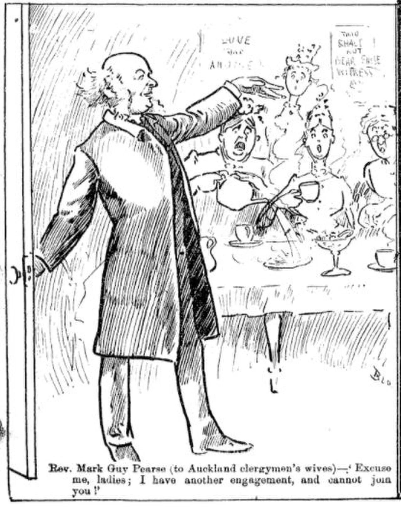 Porträt von Mark Guy Pearse (1842–1930) – Gedenkseite