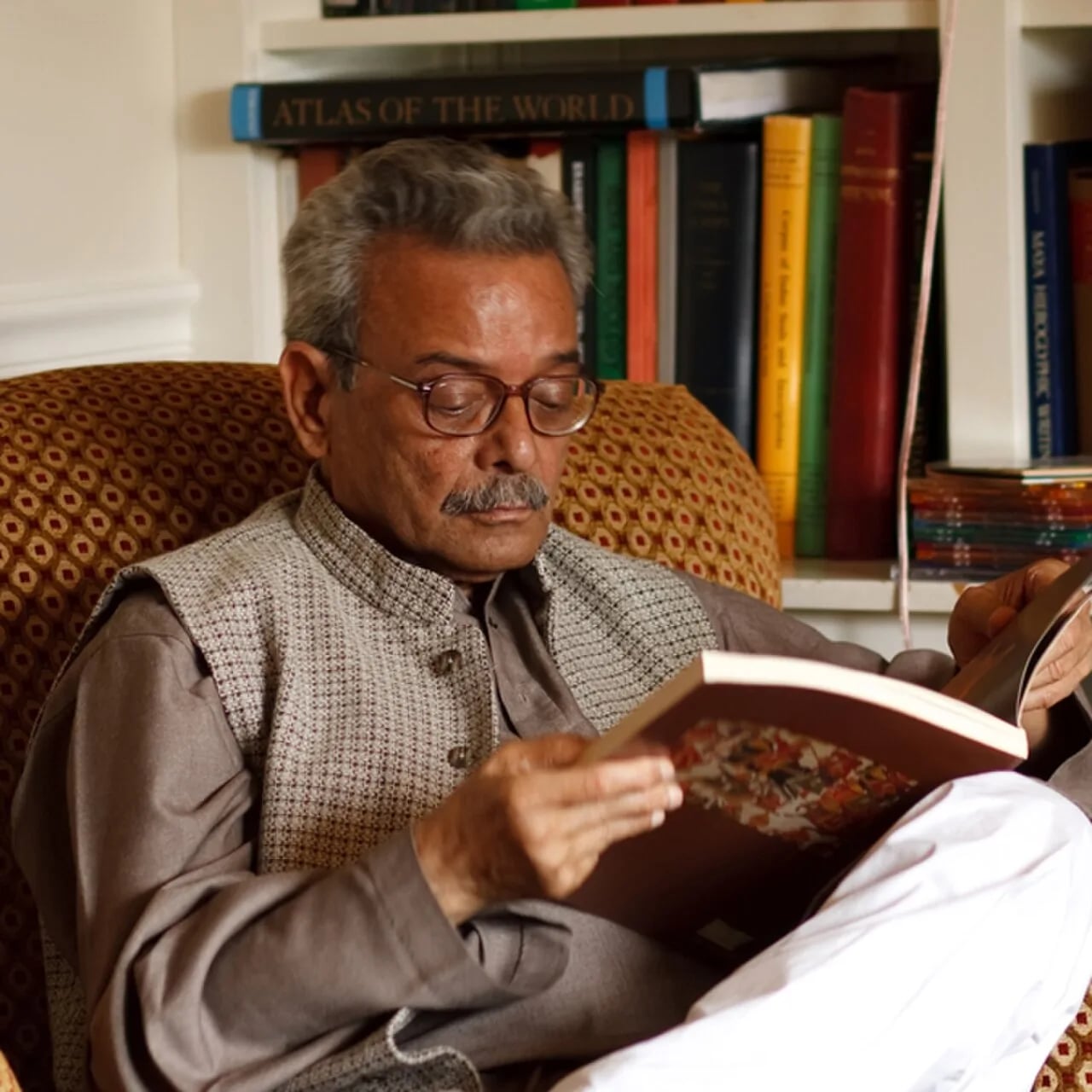 Portrait of Shamsur Rahman Faruqi (1935–2020) – memorial page